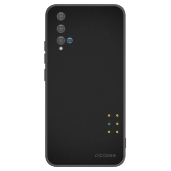 Picasee crna silikonska maskica za Huawei Nova 5T - Pulse
