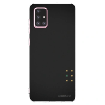 Picasee silikonska prozirna maskica za Samsung Galaxy A71 A715F - Pulse