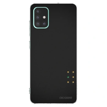 Picasee silikonska prozirna maskica za Samsung Galaxy A51 A515F - Pulse