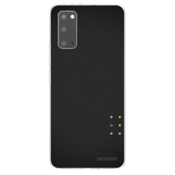 Picasee silikonska prozirna maskica za Samsung Galaxy S20 G980F - Pulse