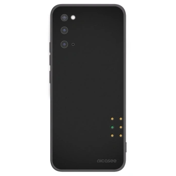 Picasee crna silikonska maskica za Samsung Galaxy S20 G980F - Pulse