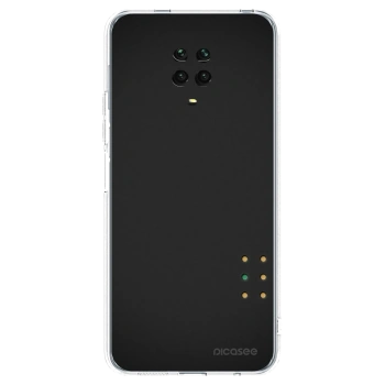 Picasee silikonska prozirna maskica za Xiaomi Redmi Note 9 Pro - Pulse