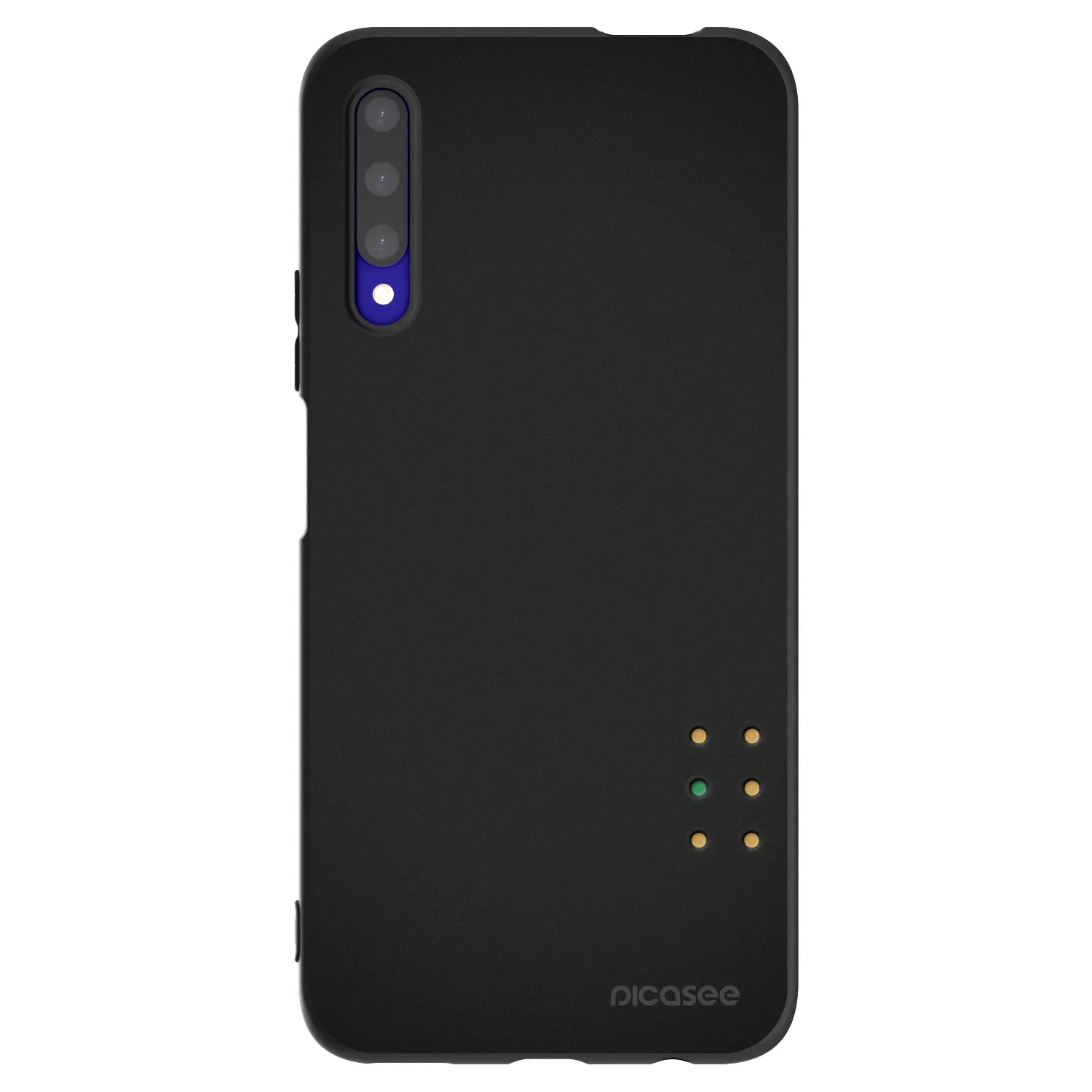 Picasee crna silikonska maskica za Honor 9X Pro - Pulse
