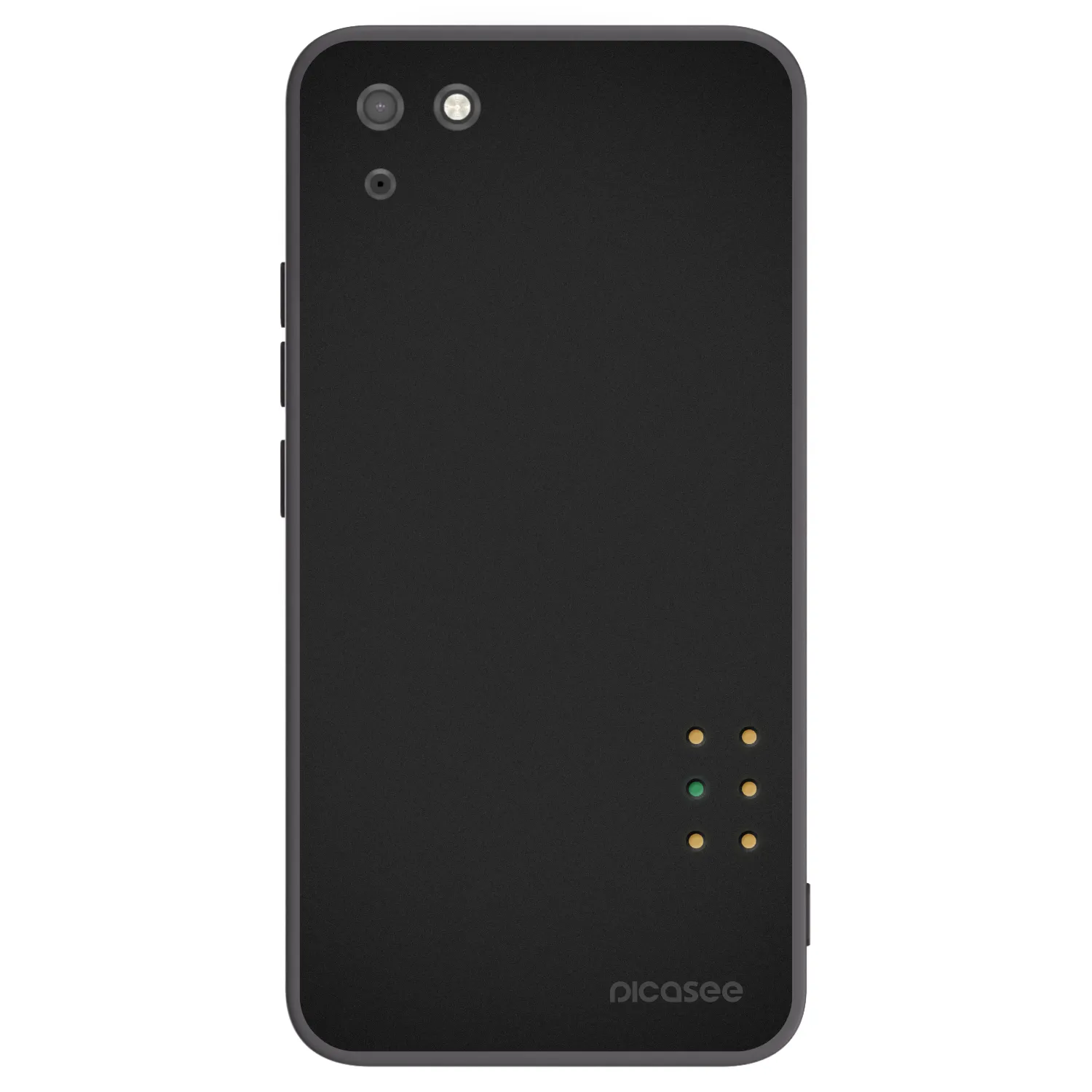 Picasee crna silikonska maskica za Huawei Y5P - Pulse