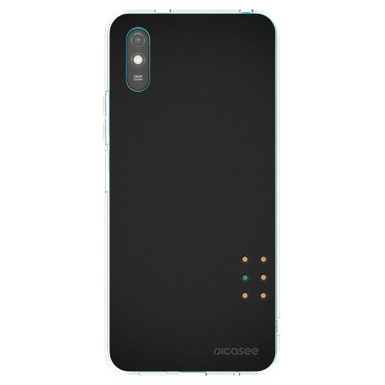 Picasee silikonska prozirna maskica za Xiaomi Redmi 9A - Pulse