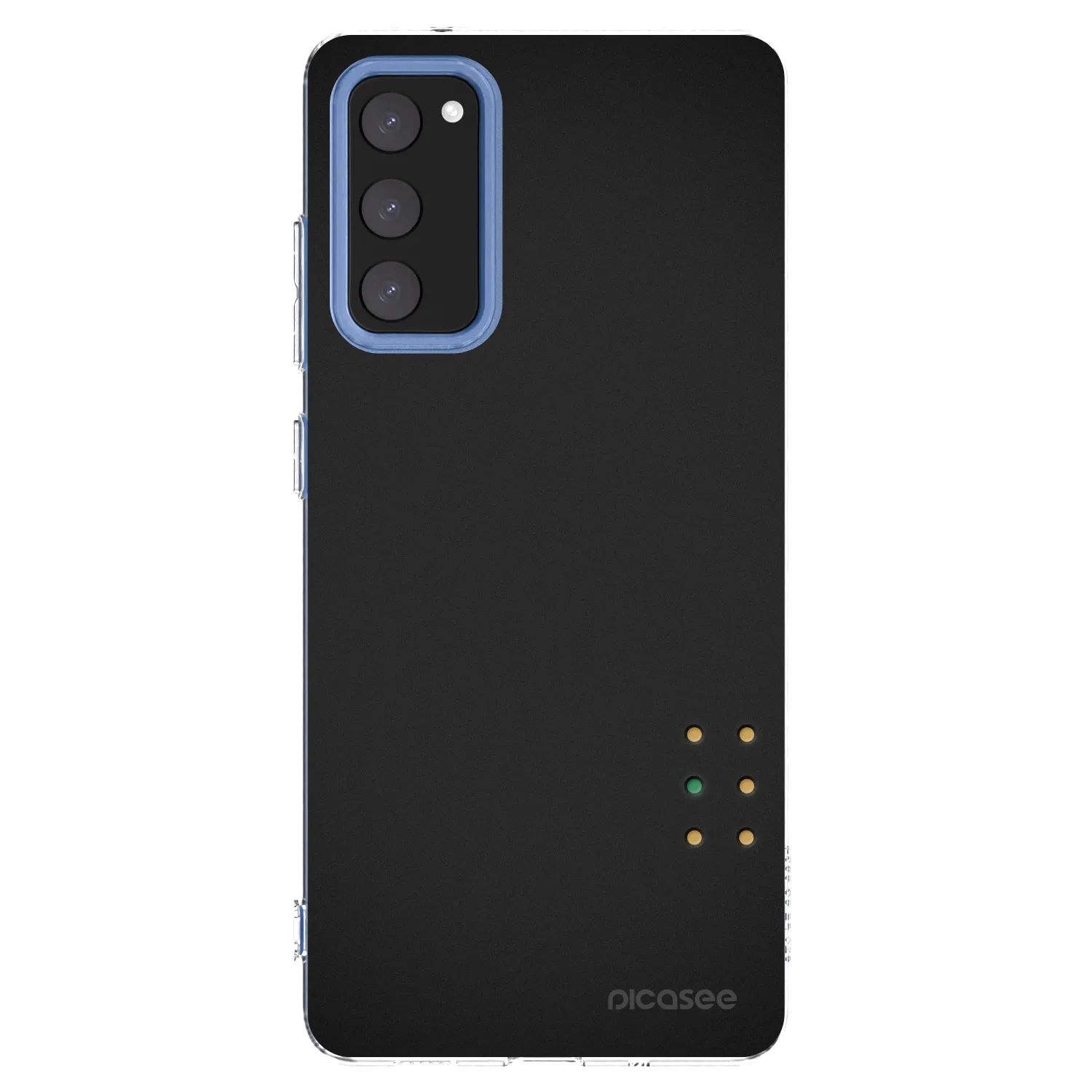 Picasee silikonska prozirna maskica za Samsung Galaxy S20 FE - Pulse