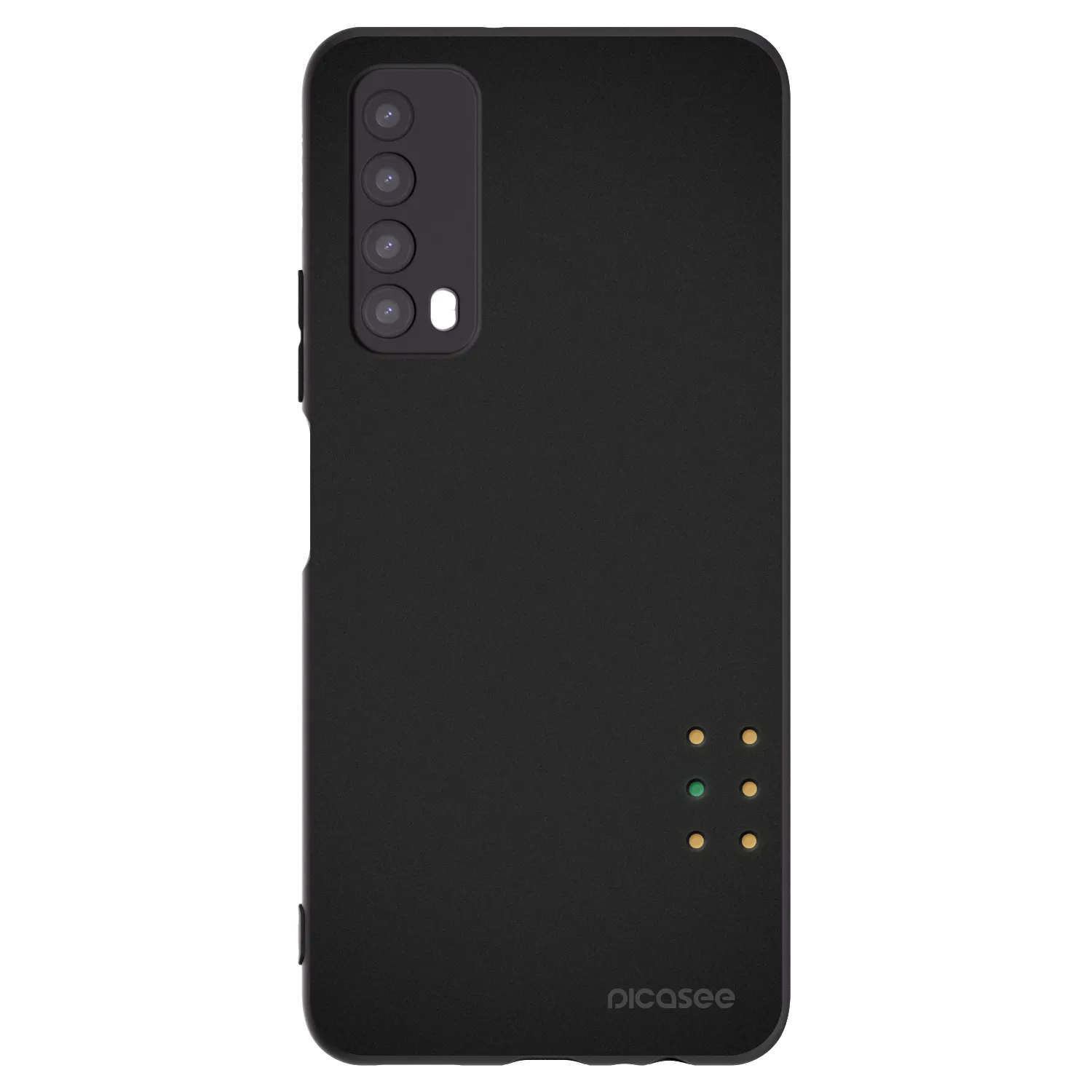 Picasee crna silikonska maskica za Huawei P Smart 2021 - Pulse