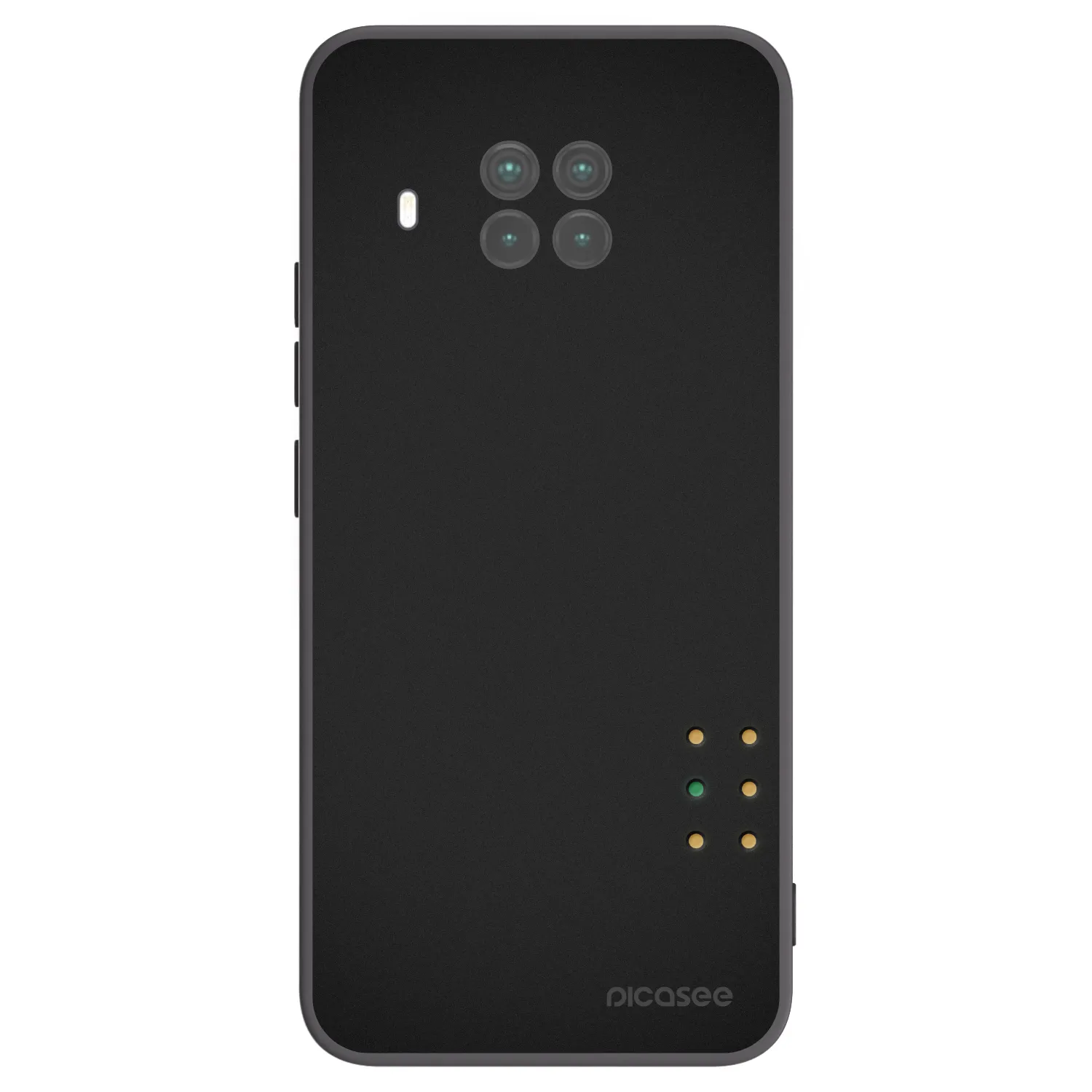 Picasee crna silikonska maskica za Xiaomi Mi 10T Lite - Pulse