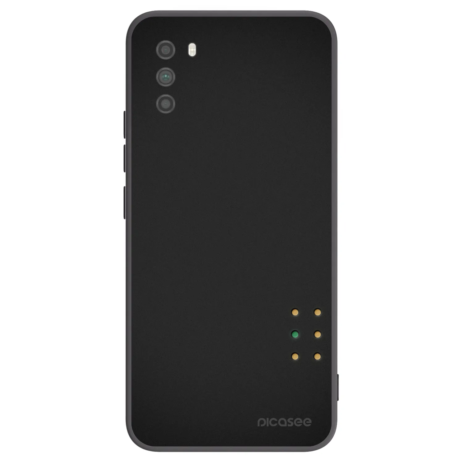 Picasee crna silikonska maskica za Xiaomi Poco M3 - Pulse