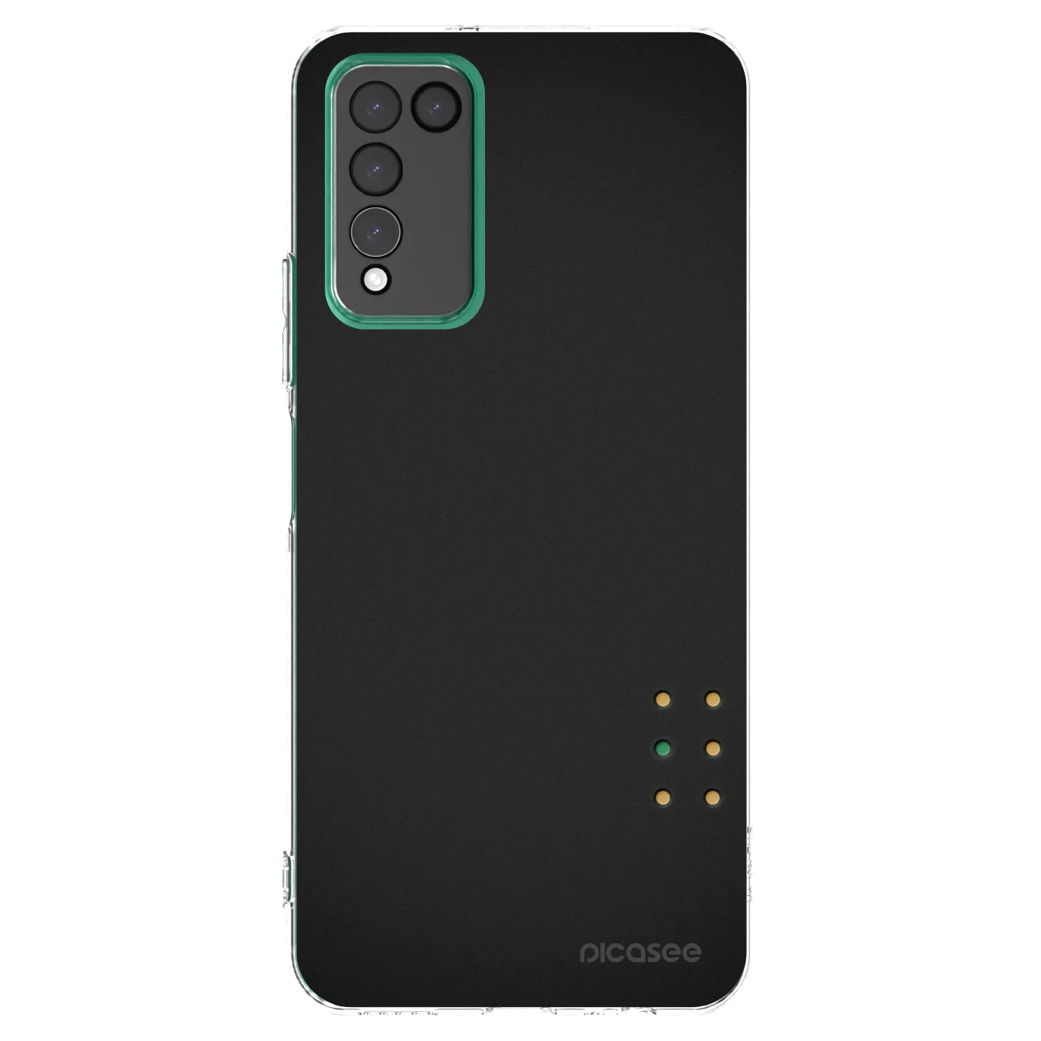 Picasee silikonska prozirna maskica za Honor 10X Lite - Pulse