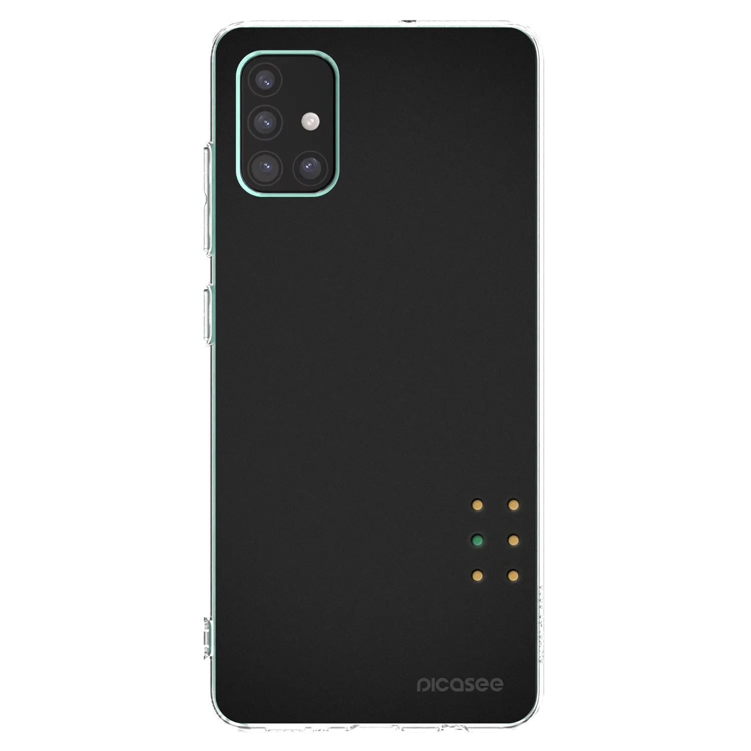 Picasee silikonska prozirna maskica za Samsung Galaxy M51 M515F - Pulse