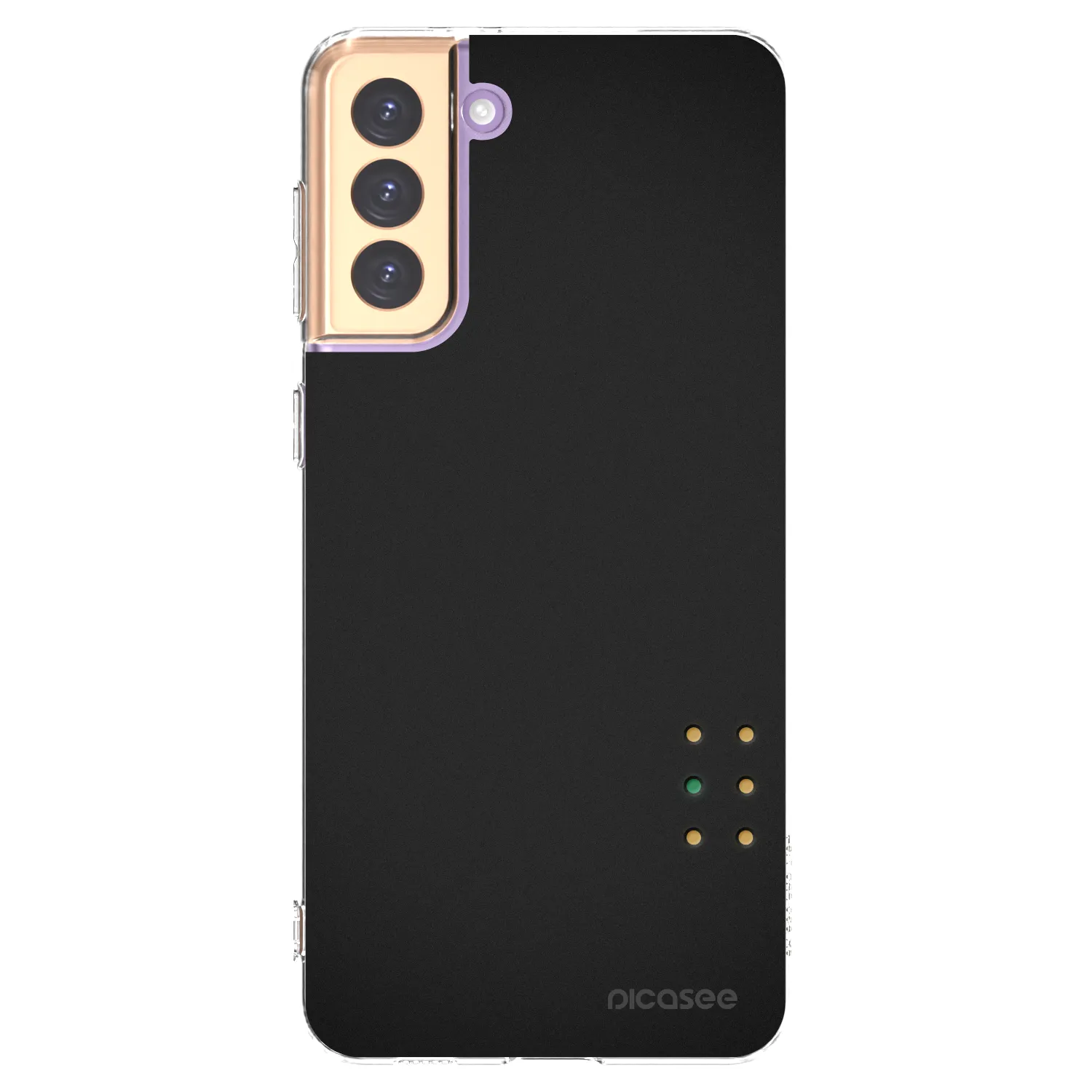 Picasee silikonska prozirna maskica za Samsung Galaxy S21+ 5G G996F - Pulse