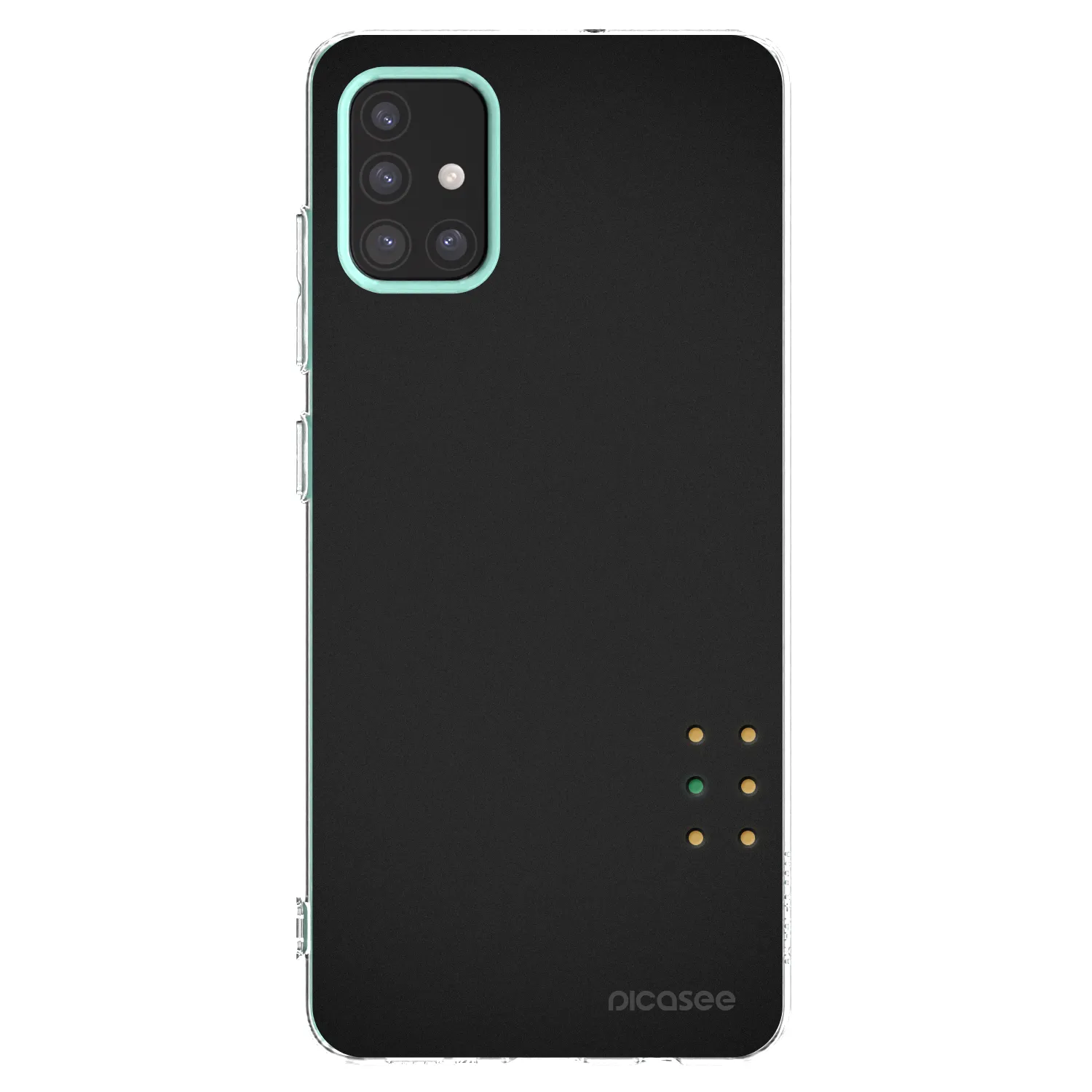 Picasee silikonska prozirna maskica za Samsung Galaxy M31s - Pulse