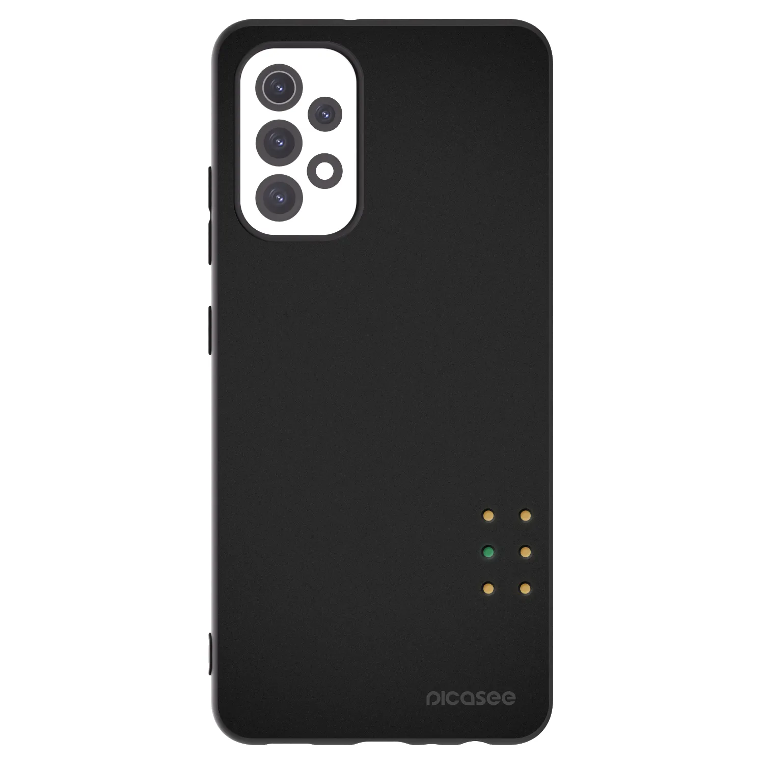 Picasee crna silikonska maskica za Samsung Galaxy A32 5G A326B - Pulse