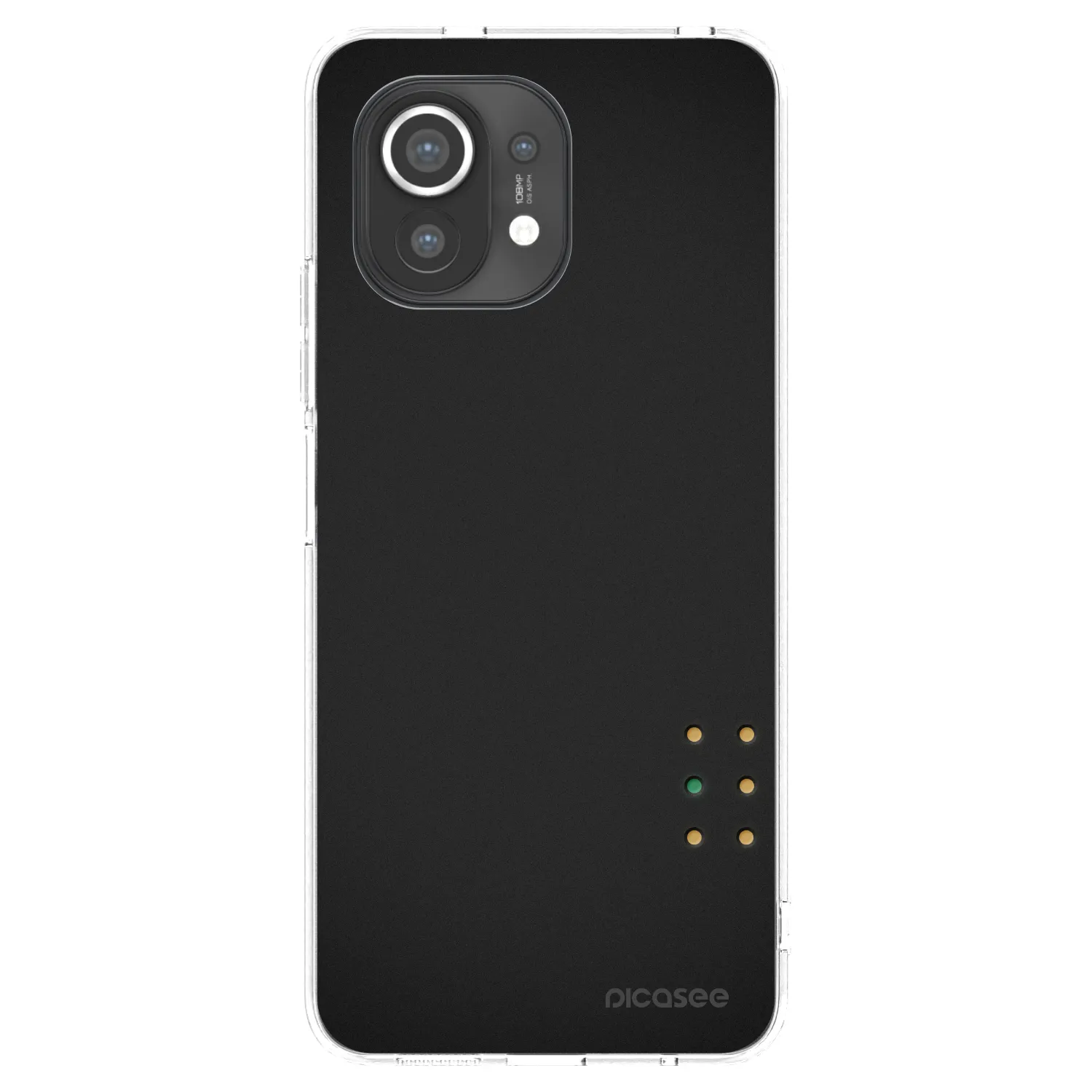 Picasee silikonska prozirna maskica za Xiaomi Mi 11 - Pulse