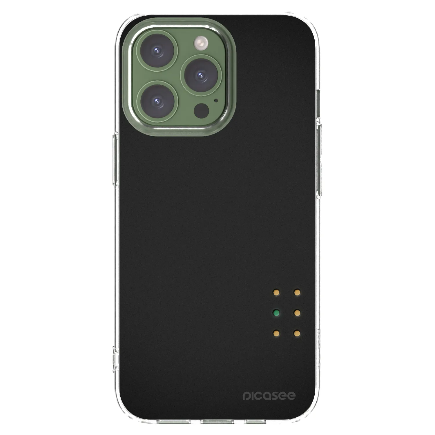 Picasee silikonska prozirna maskica za Apple iPhone 13 Pro - Pulse