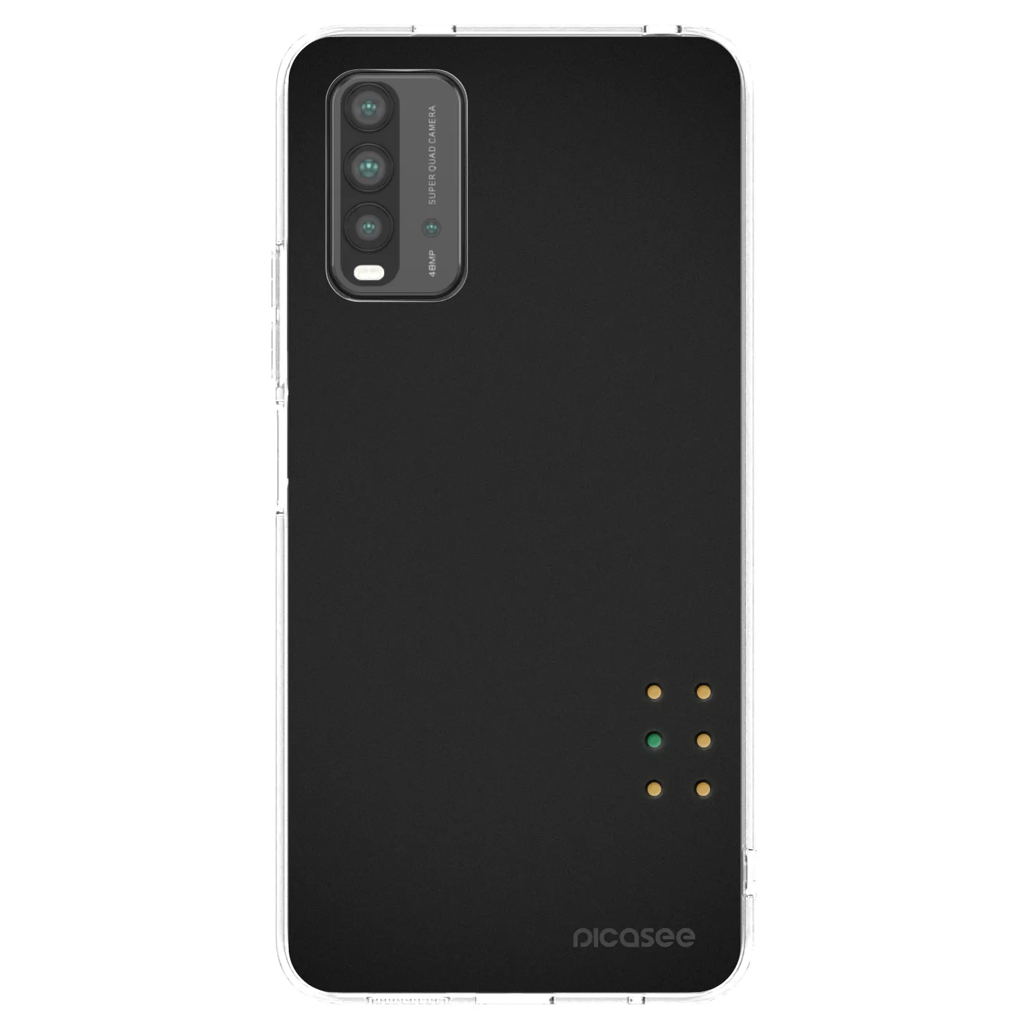 Picasee silikonska prozirna maskica za Xiaomi Redmi 9T - Pulse