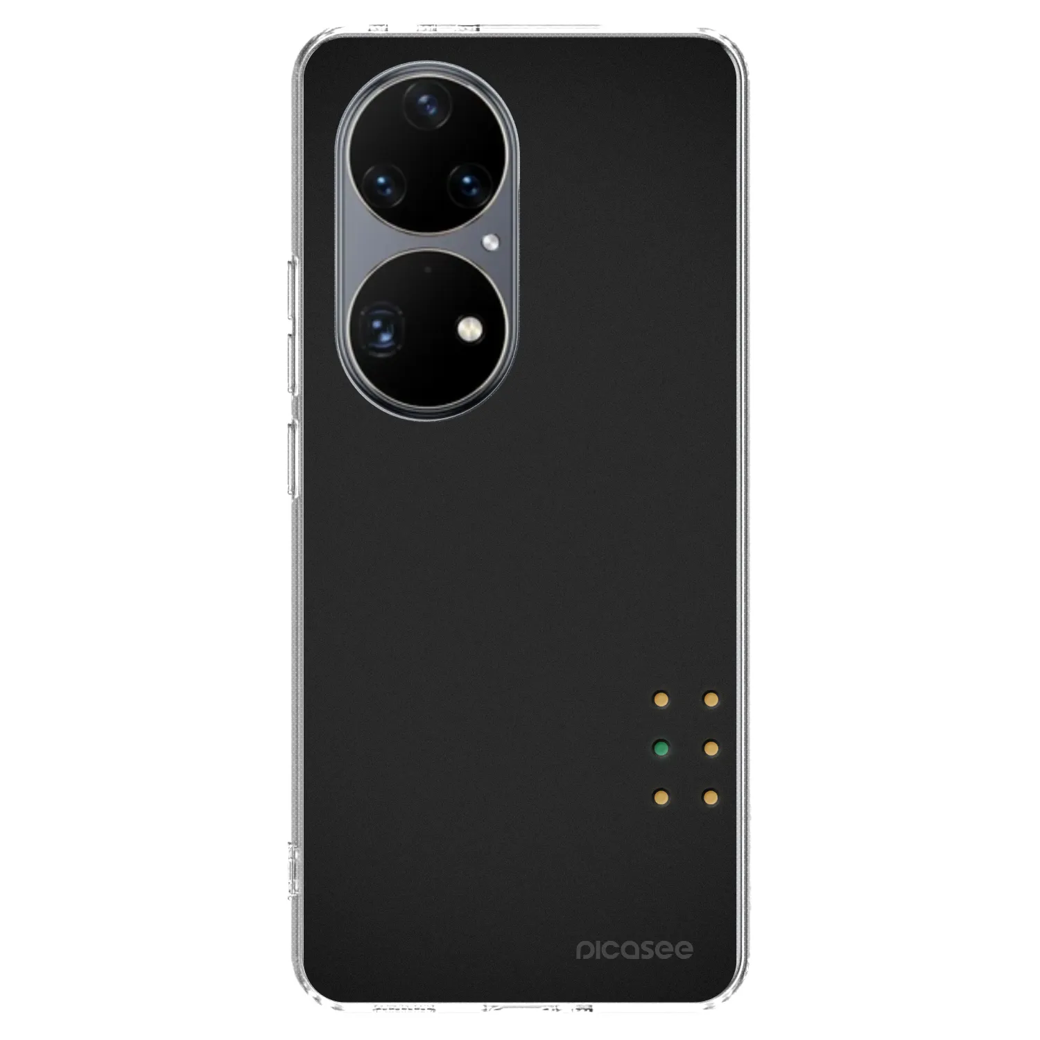 Picasee silikonska prozirna maskica za Huawei P50 - Pulse