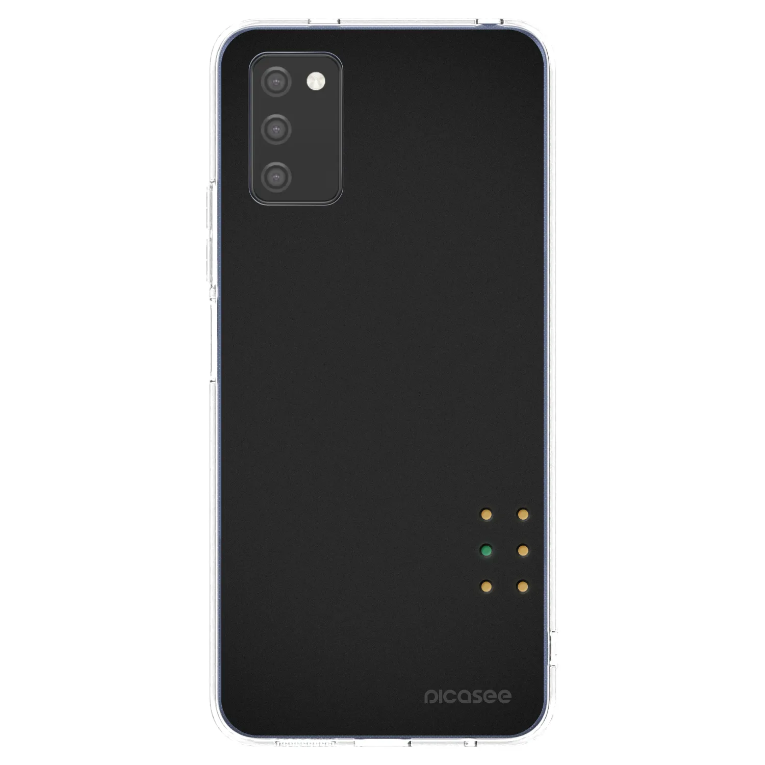 Picasee silikonska prozirna maskica za Samsung Galaxy A02s A025G - Pulse