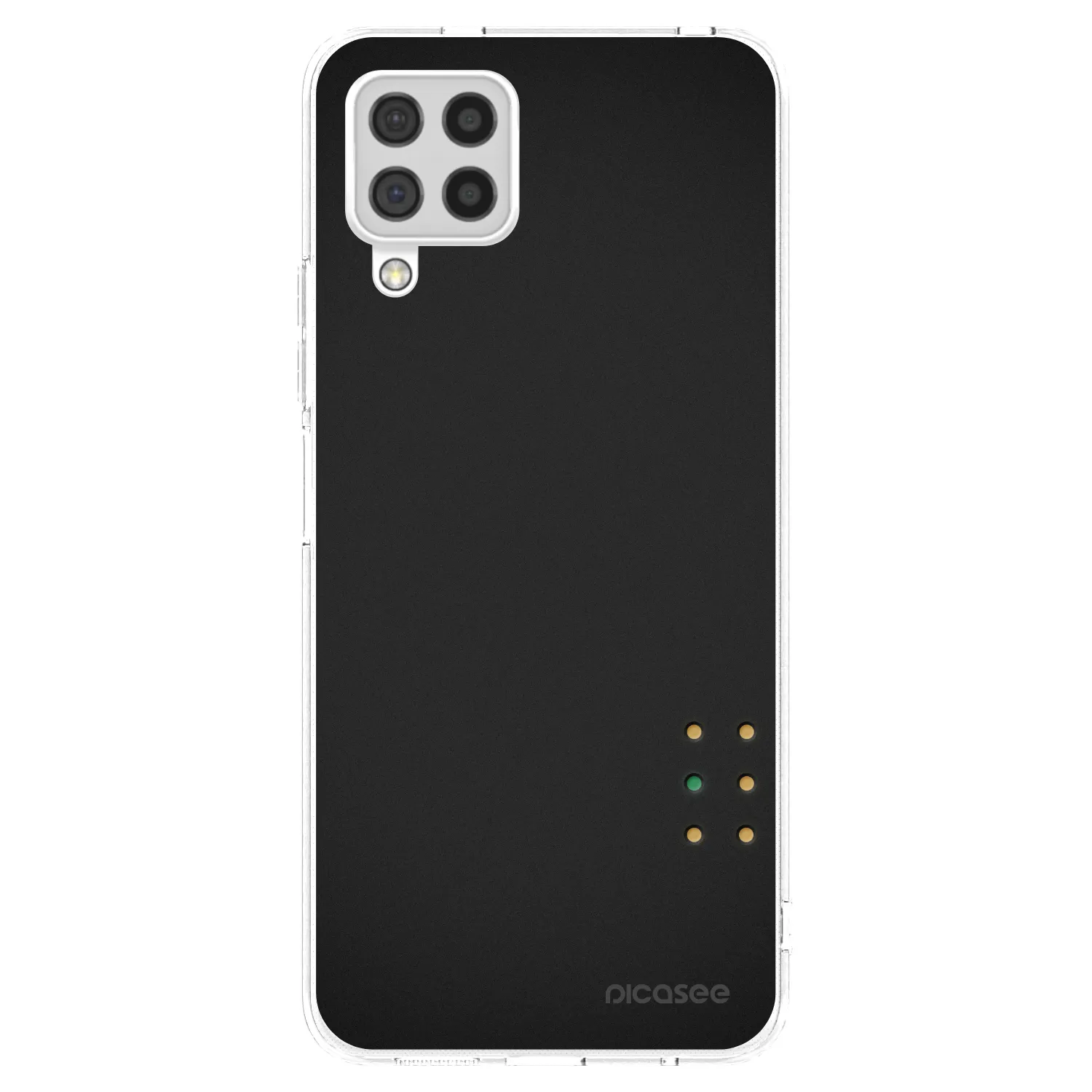 Picasee silikonska prozirna maskica za Samsung Galaxy A22 A225F 4G - Pulse