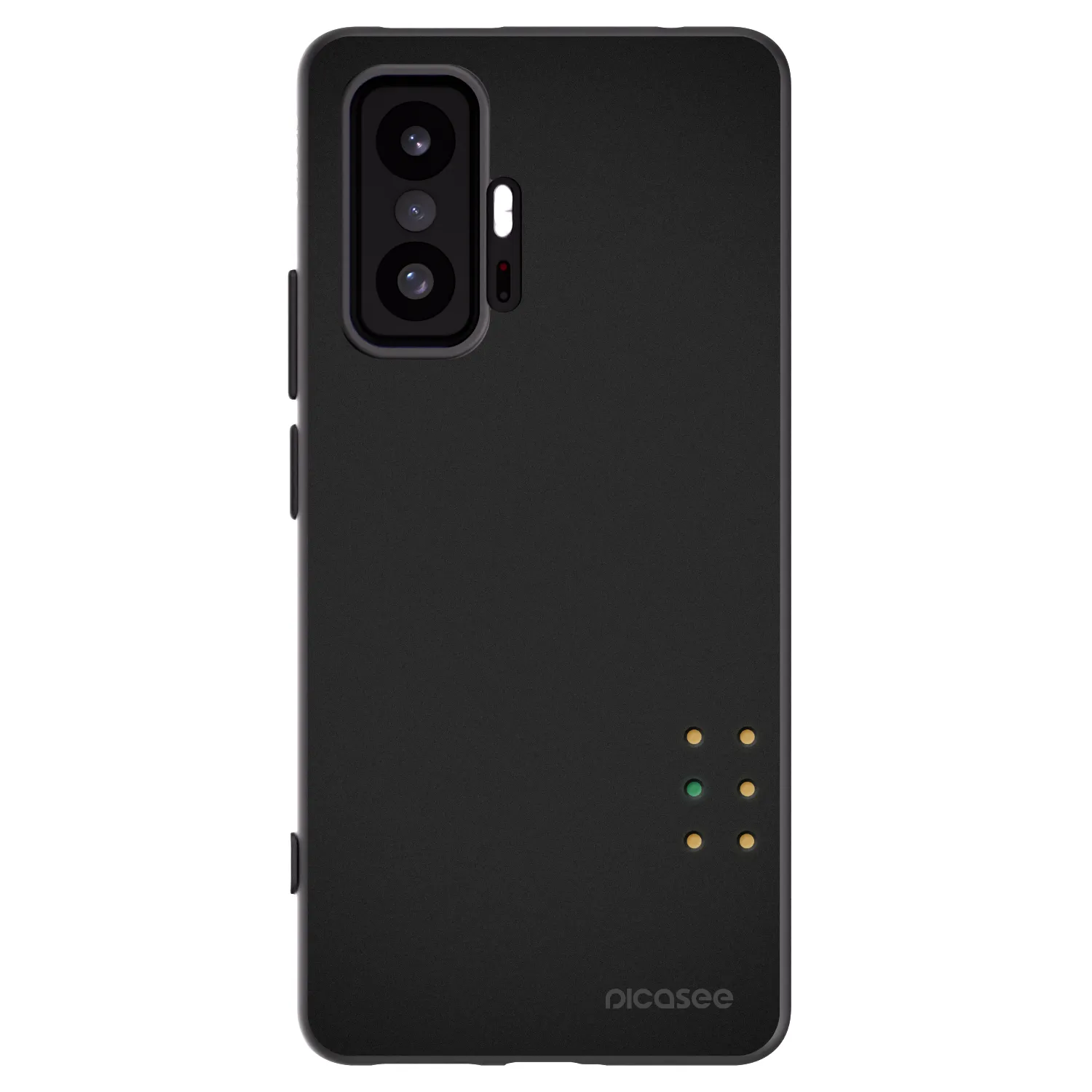 Picasee crna silikonska maskica za Xiaomi 11T - Pulse