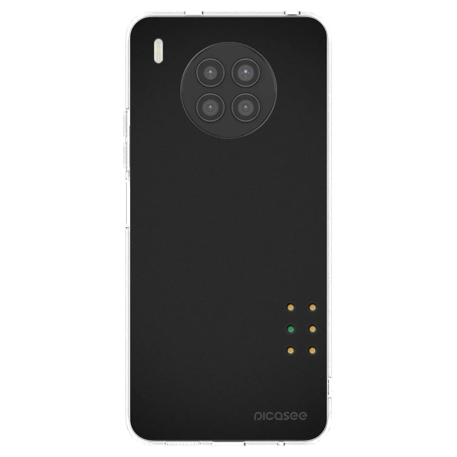 Picasee silikonska prozirna maskica za Huawei Nova 8i - Pulse