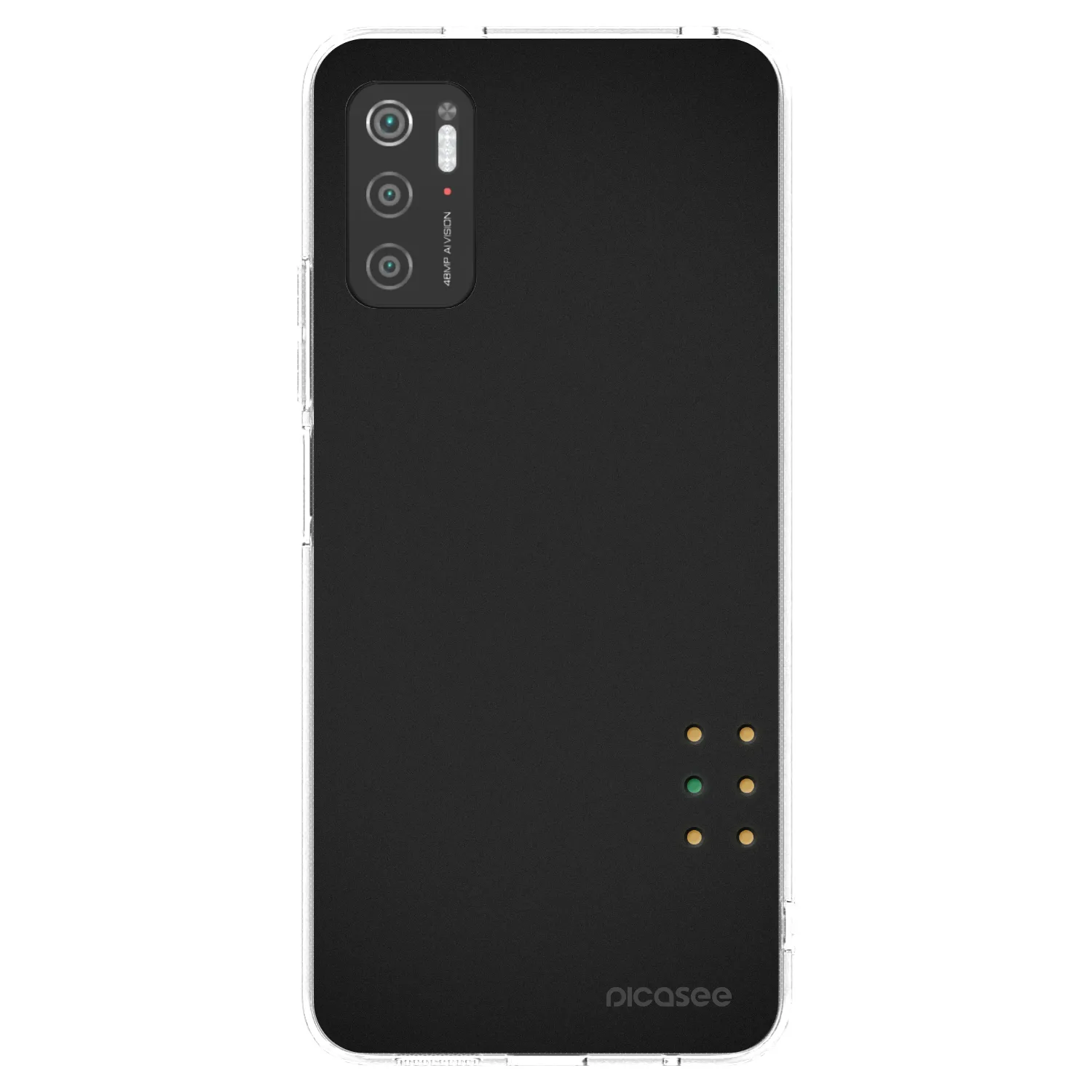 Picasee silikonska prozirna maskica za Xiaomi Poco M3 Pro 5G - Pulse