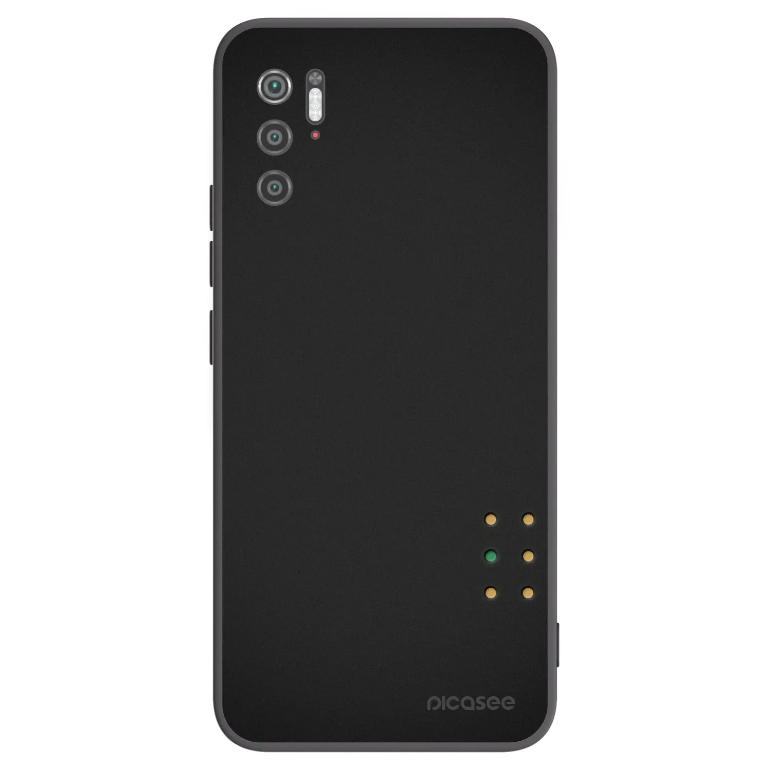 Picasee crna silikonska maskica za Xiaomi Poco M3 Pro 5G - Pulse