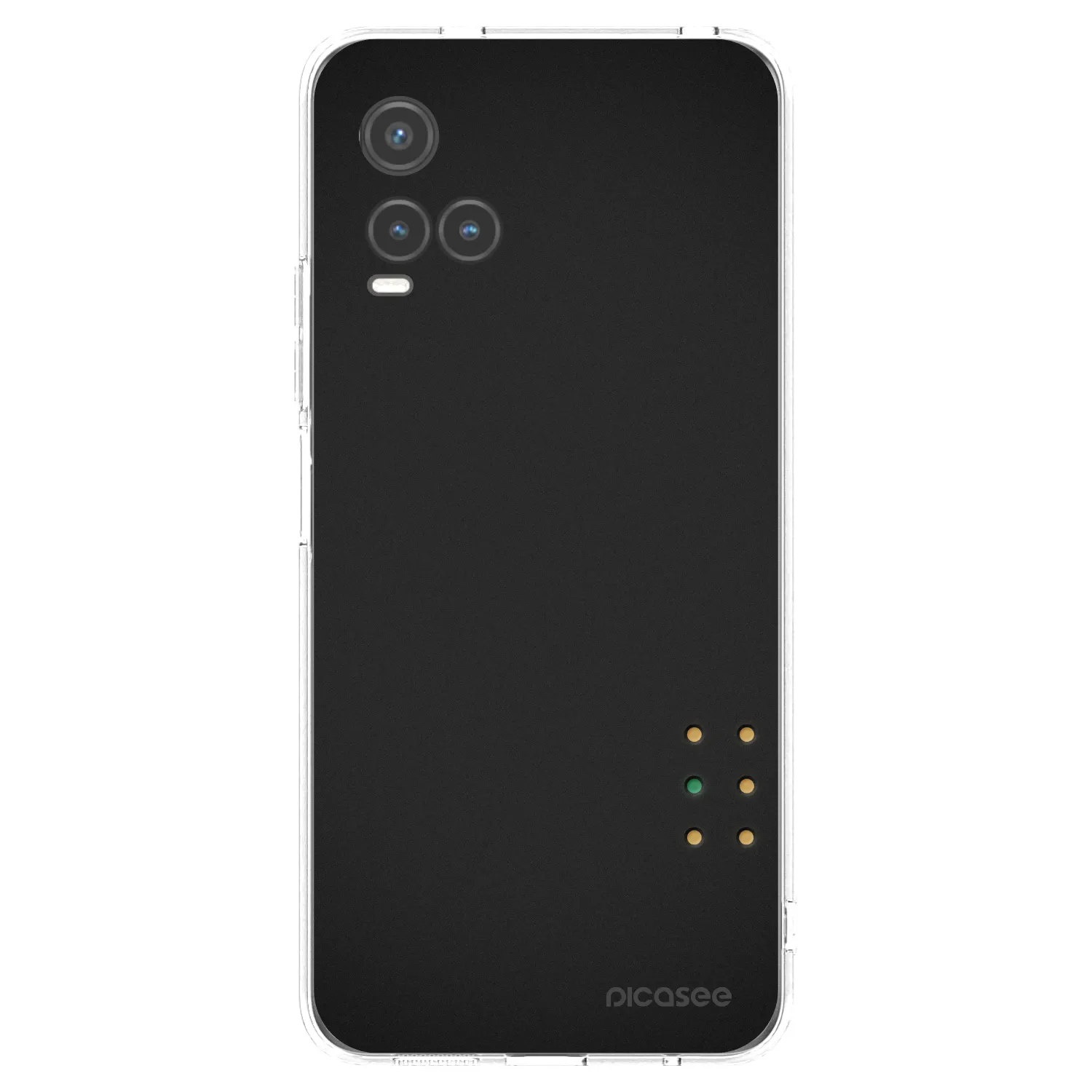 Picasee silikonska prozirna maskica za Vivo Y33s - Pulse