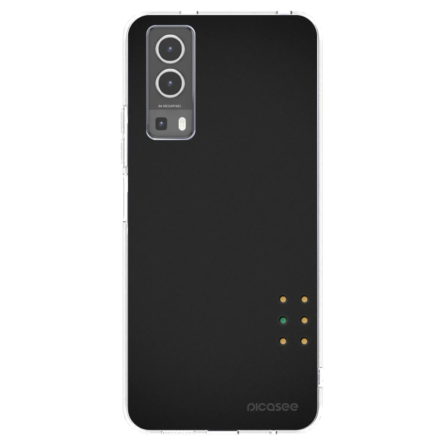Picasee silikonska prozirna maskica za Vivo Y72 5G - Pulse