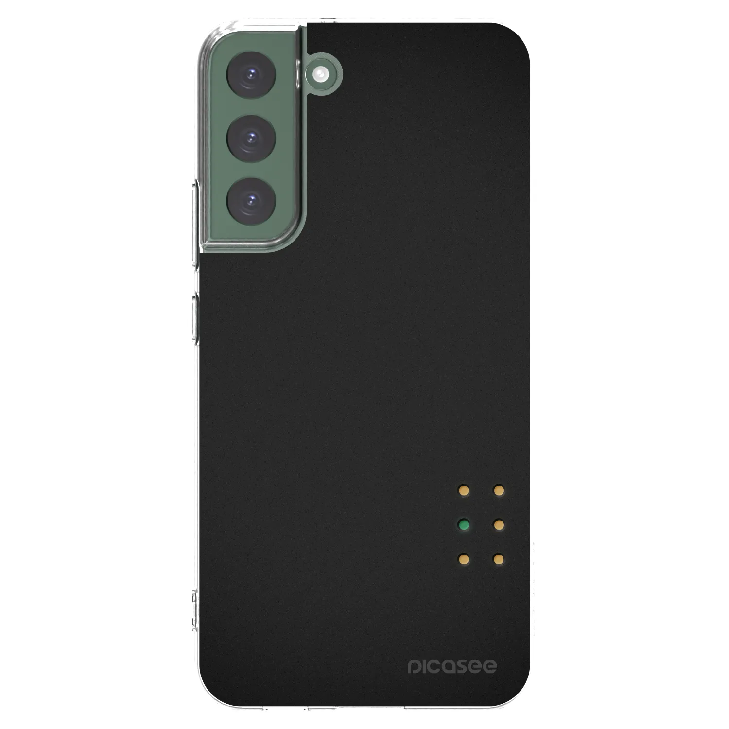 Picasee silikonska prozirna maskica za Samsung Galaxy S22+ 5G - Pulse