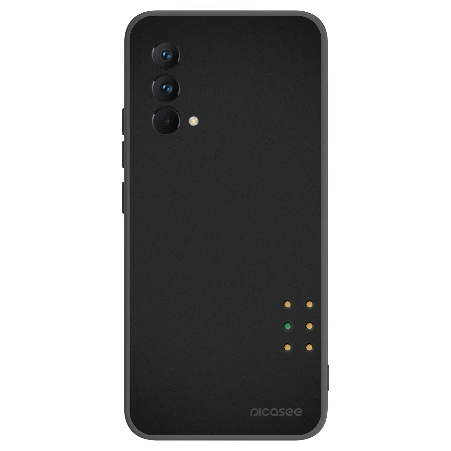 Picasee crna silikonska maskica za Realme GT Master Edition 5G - Pulse