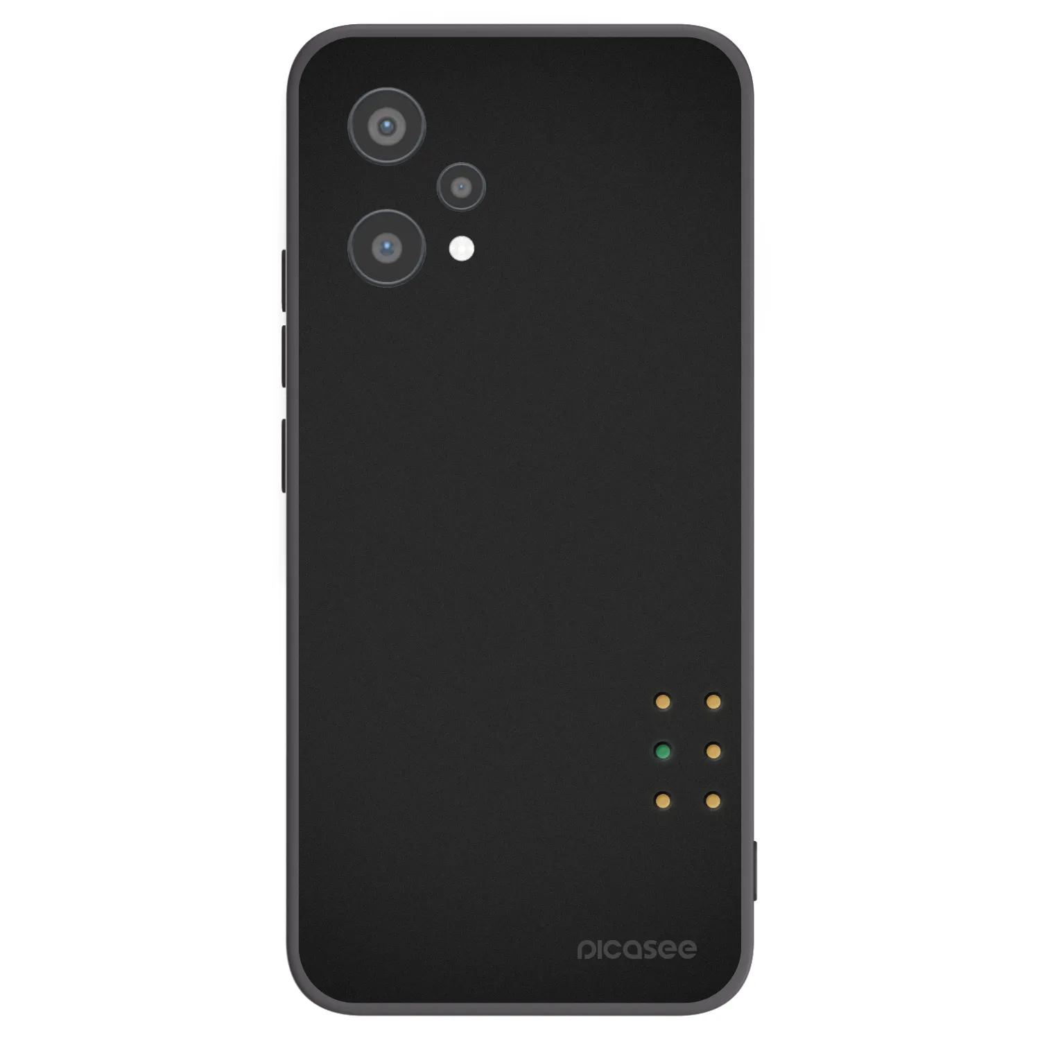 Picasee crna silikonska maskica za Realme 9 Pro 5G - Pulse