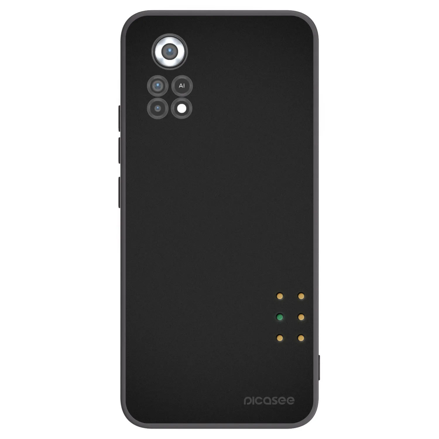 Picasee crna silikonska maskica za Xiaomi Poco X4 Pro 5G - Pulse