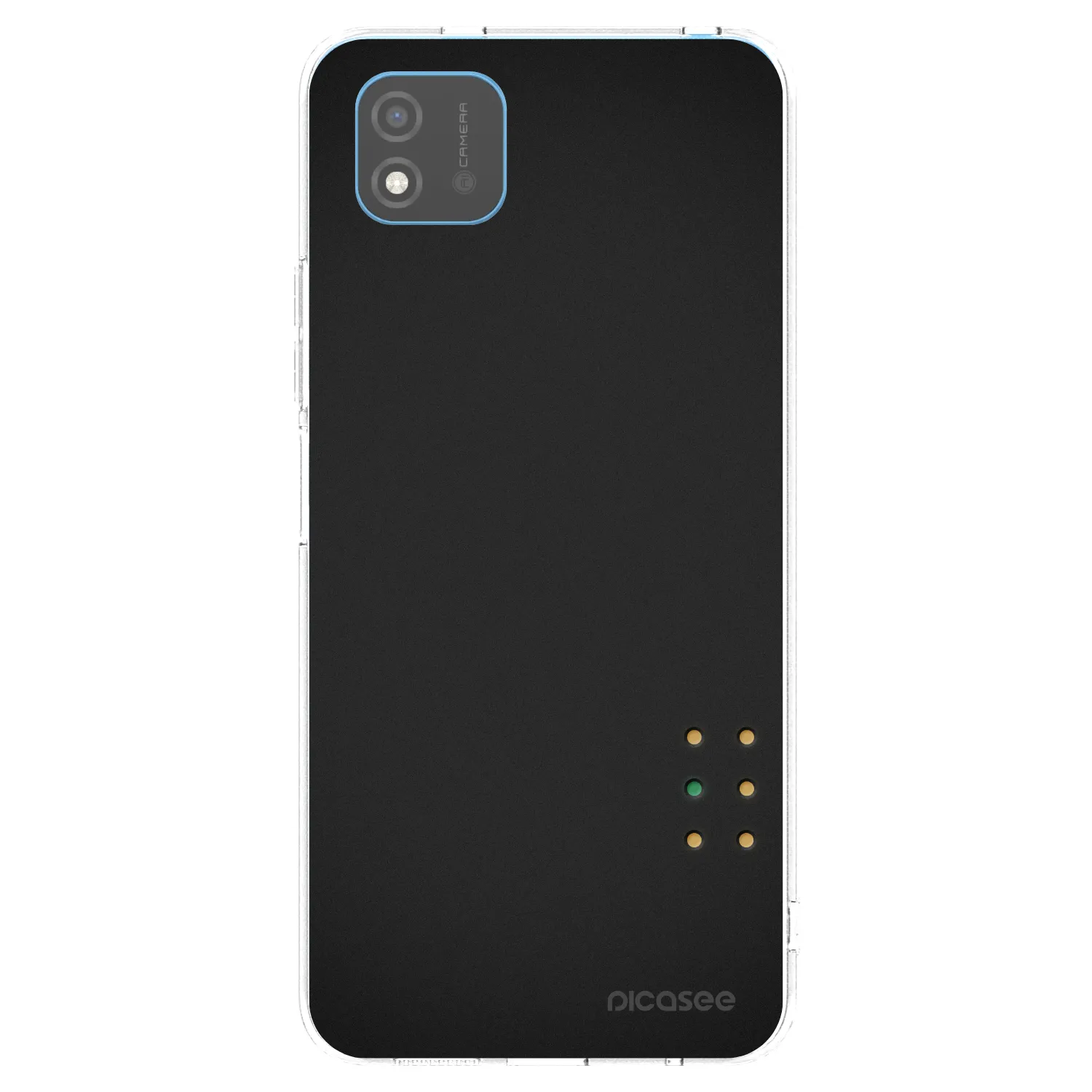 Picasee silikonska prozirna maskica za Realme C11 (2021) - Pulse