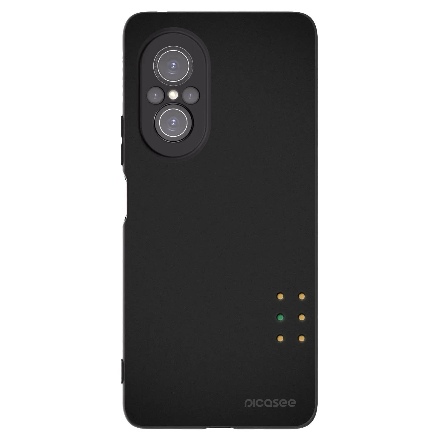 Picasee crna silikonska maskica za Huawei Nova 9 SE - Pulse
