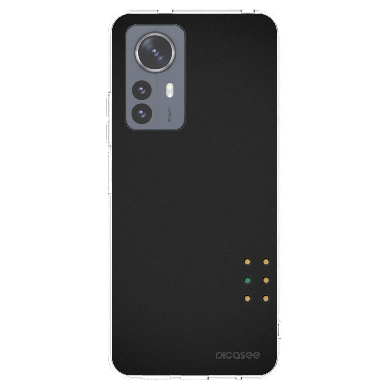 Picasee silikonska prozirna maskica za Xiaomi 12 Pro - Pulse