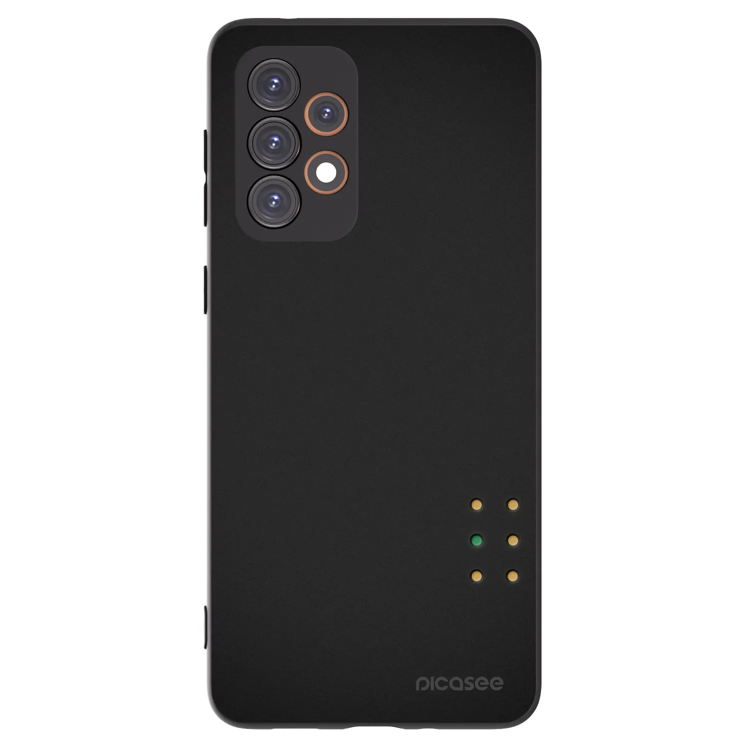 Picasee crna silikonska maskica za Samsung Galaxy A33 5G A336 - Pulse