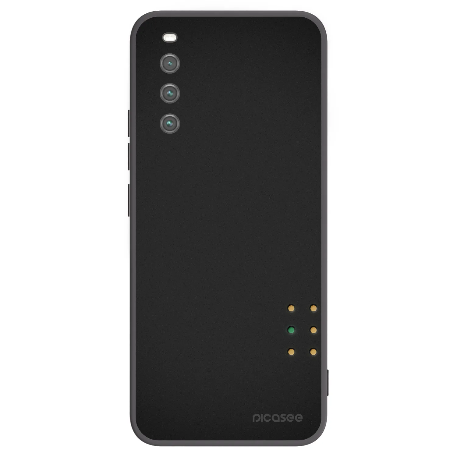 Picasee crna silikonska maskica za Sony Xperia 10 IV 5G - Pulse