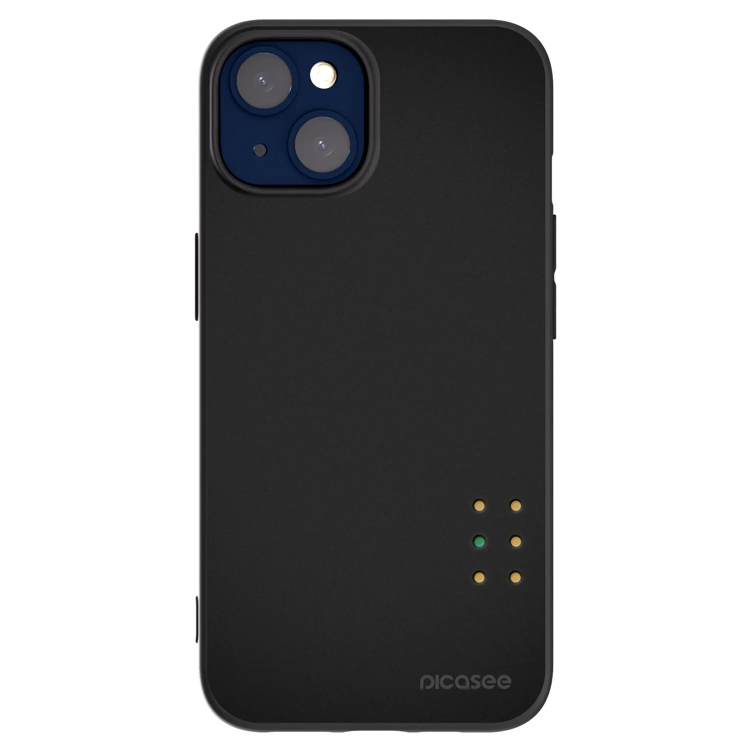 Picasee crna silikonska maskica za Apple iPhone 14 - Pulse