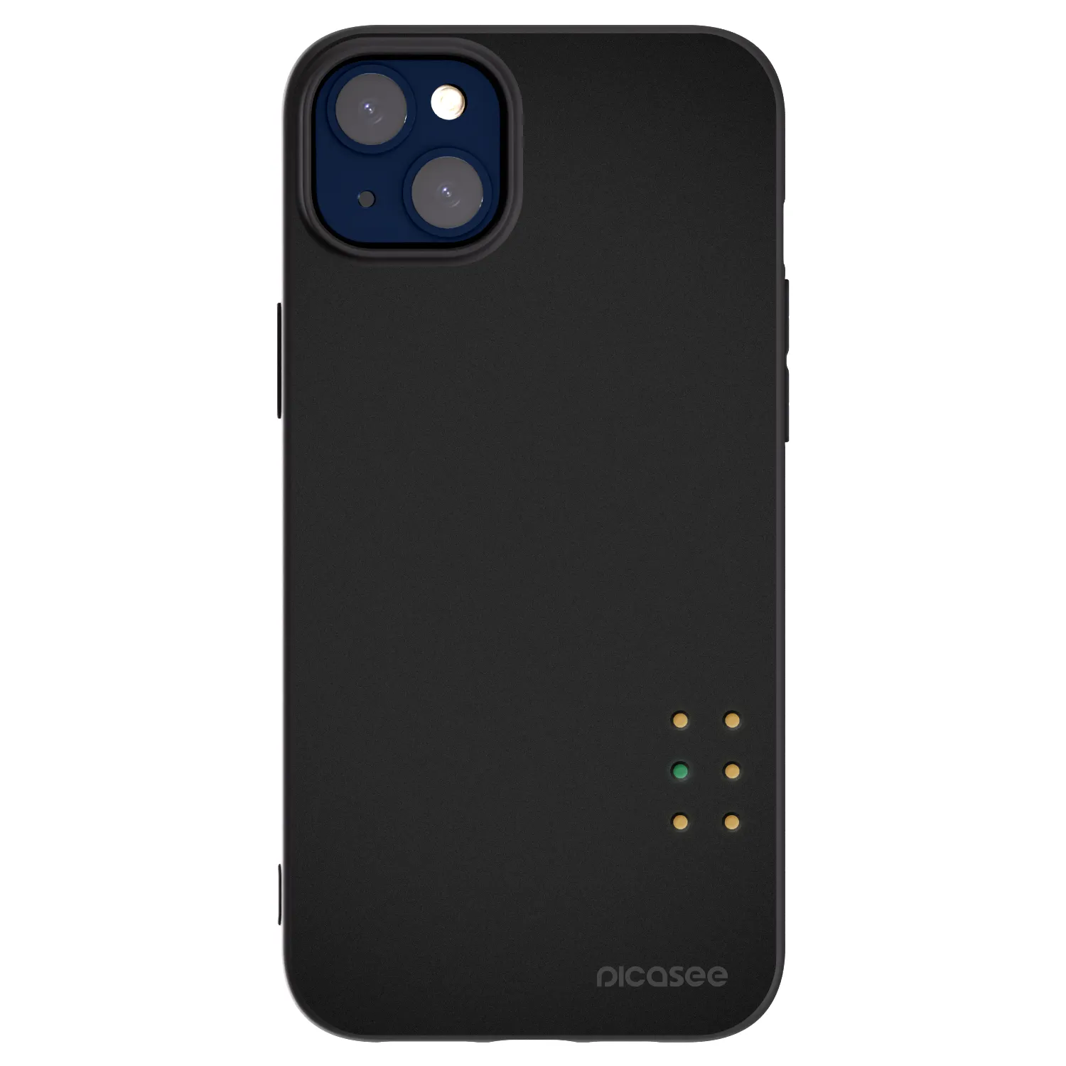 Picasee crna silikonska maskica za Apple iPhone 14 Plus - Pulse