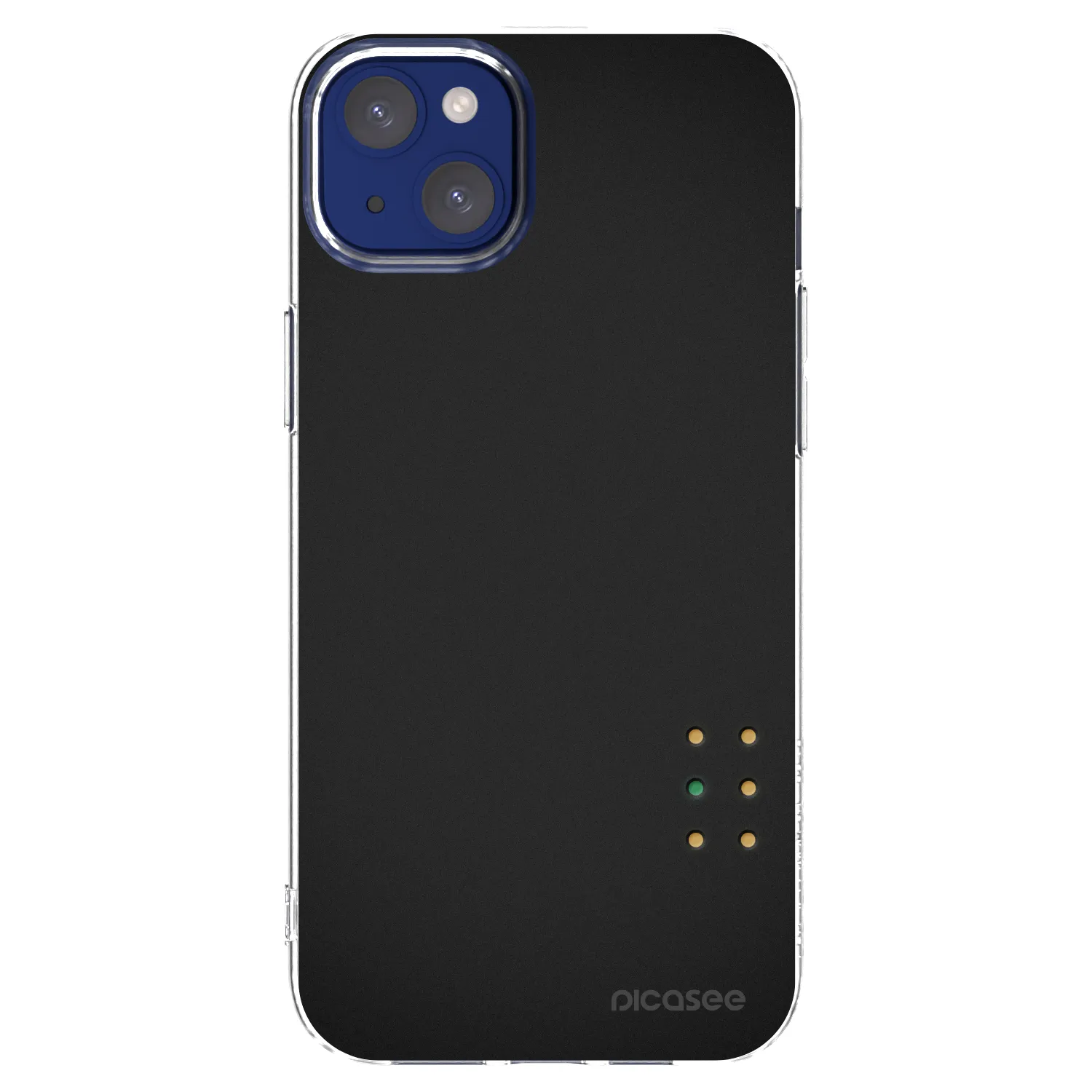 Picasee silikonska prozirna maskica za Apple iPhone 14 Plus - Pulse
