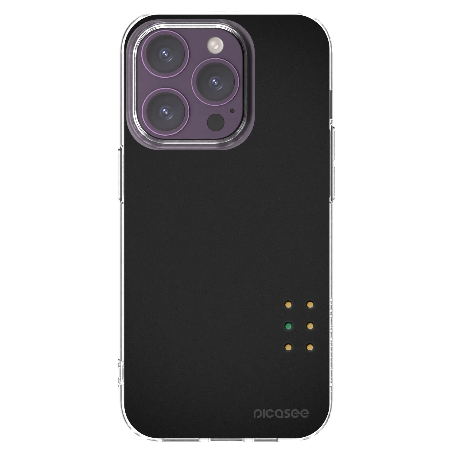 Picasee silikonska prozirna maskica za Apple iPhone 14 Pro - Pulse