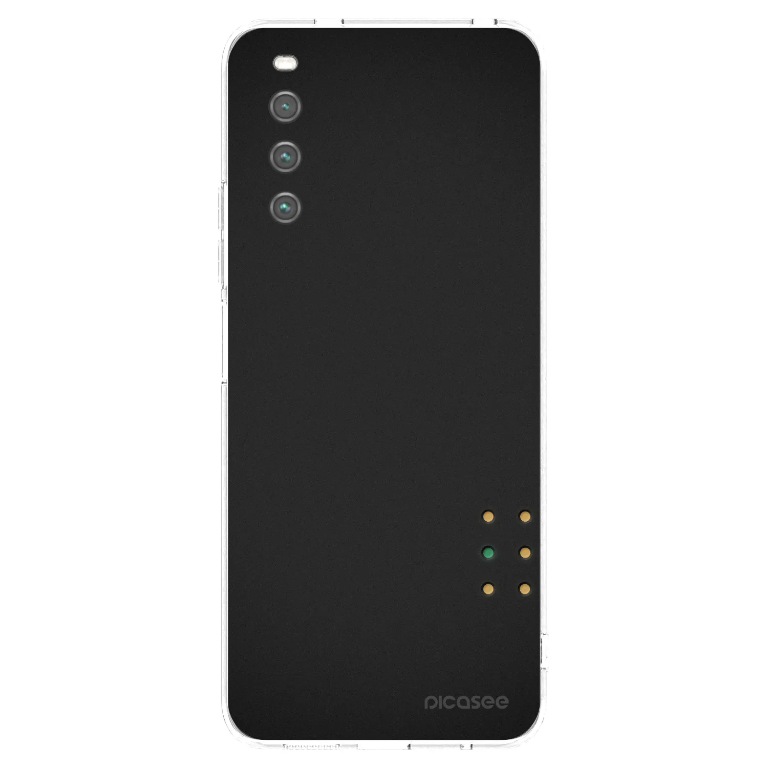 Picasee silikonska prozirna maskica za Sony Xperia 10 IV 5G - Pulse