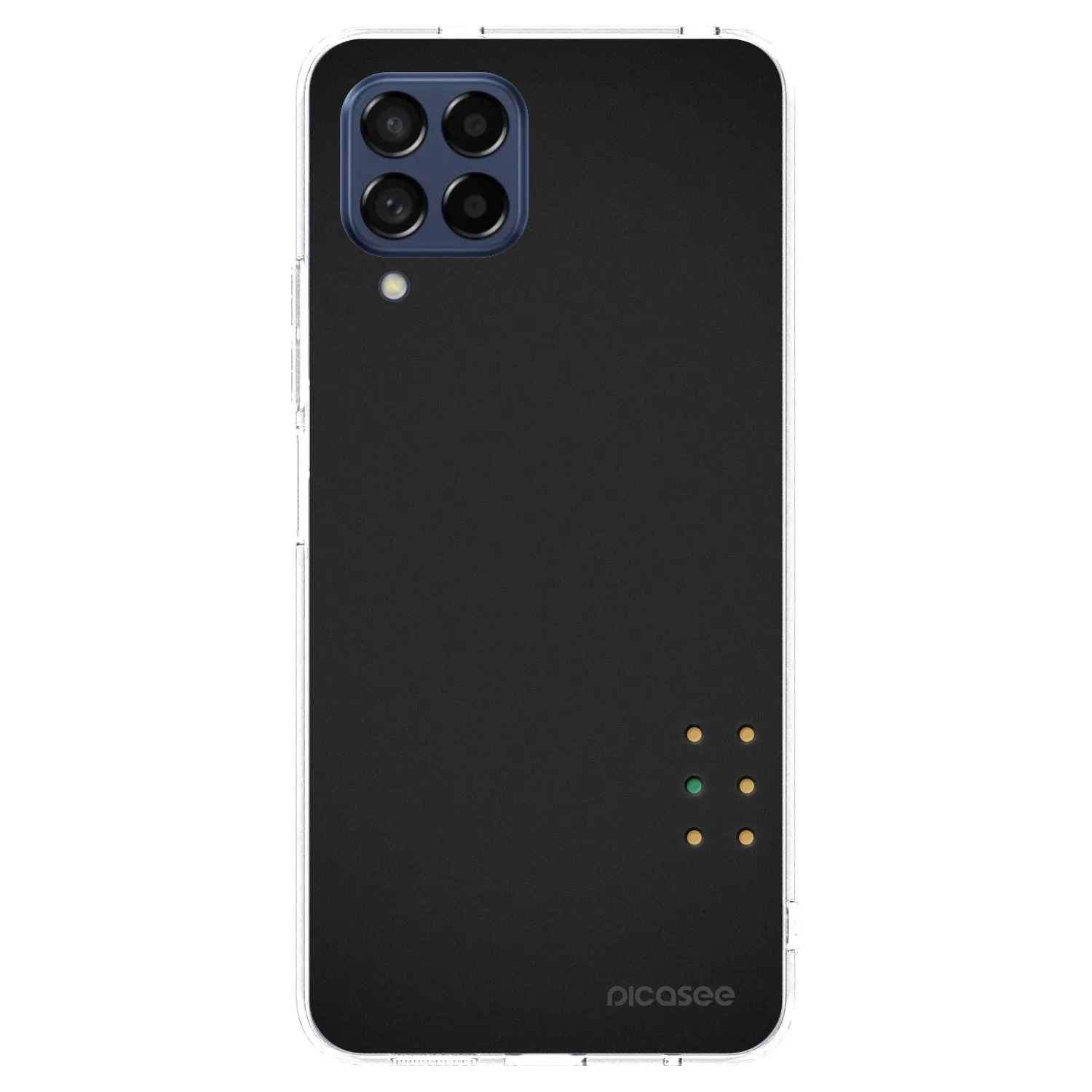 Picasee silikonska prozirna maskica za Samsung Galaxy M53 5G - Pulse