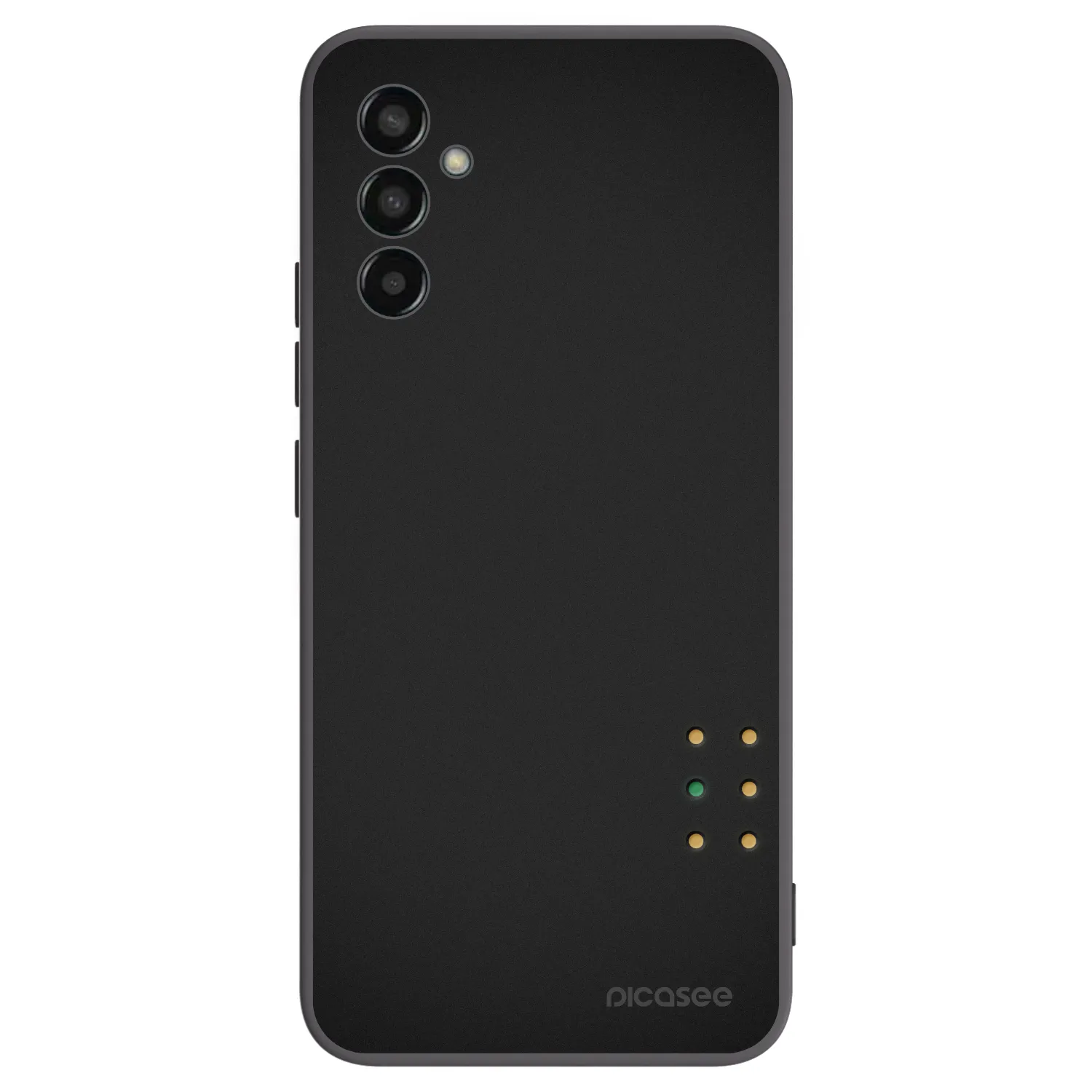 Picasee crna silikonska maskica za Samsung Galaxy M13 M135F - Pulse