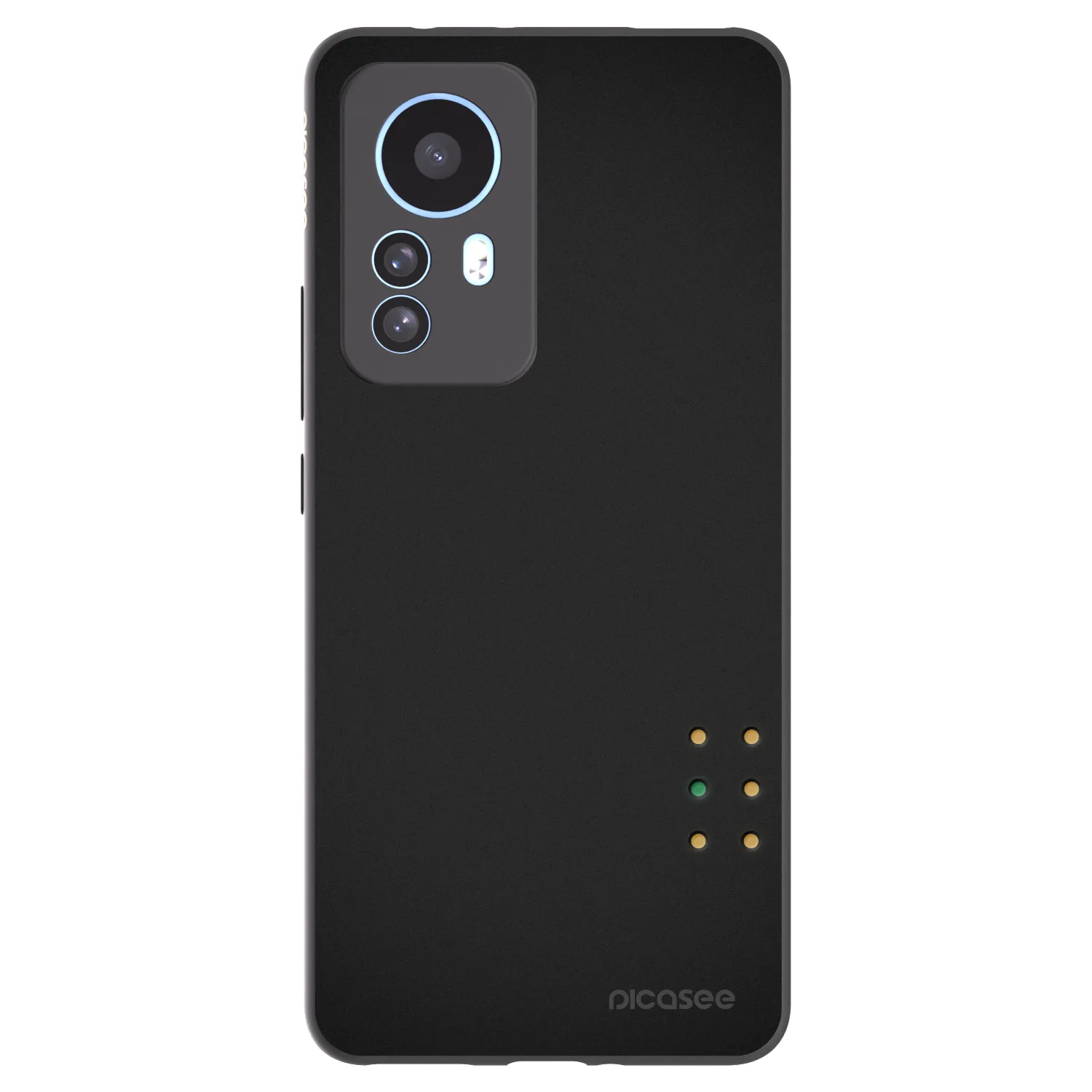 Picasee crna silikonska maskica za Xiaomi 12T - Pulse
