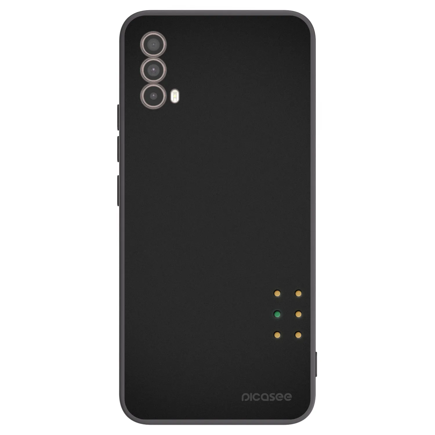 Picasee crna silikonska maskica za Motorola Moto E40 - Pulse