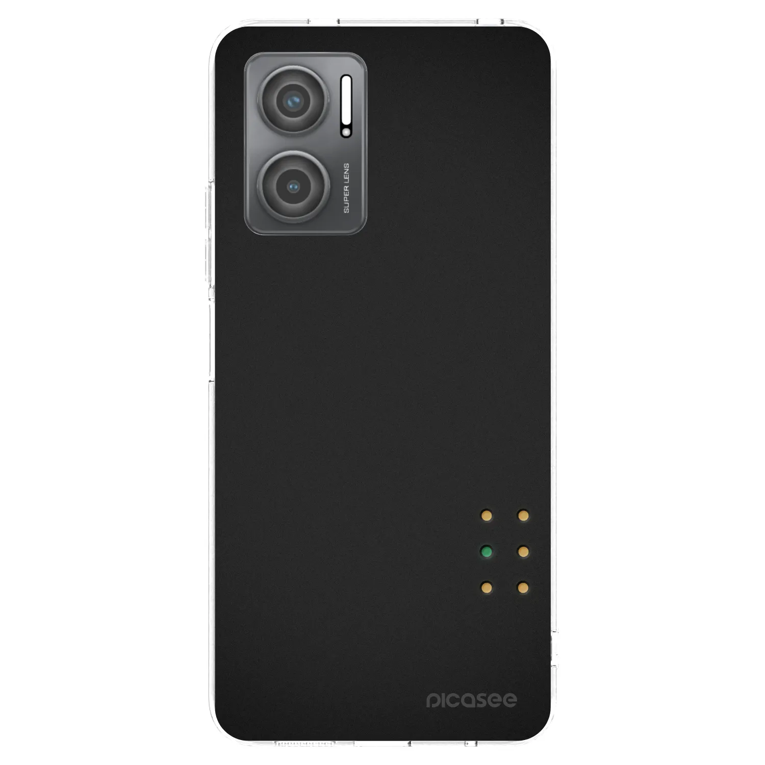 Picasee silikonska prozirna maskica za Xiaomi Redmi 10 5G - Pulse