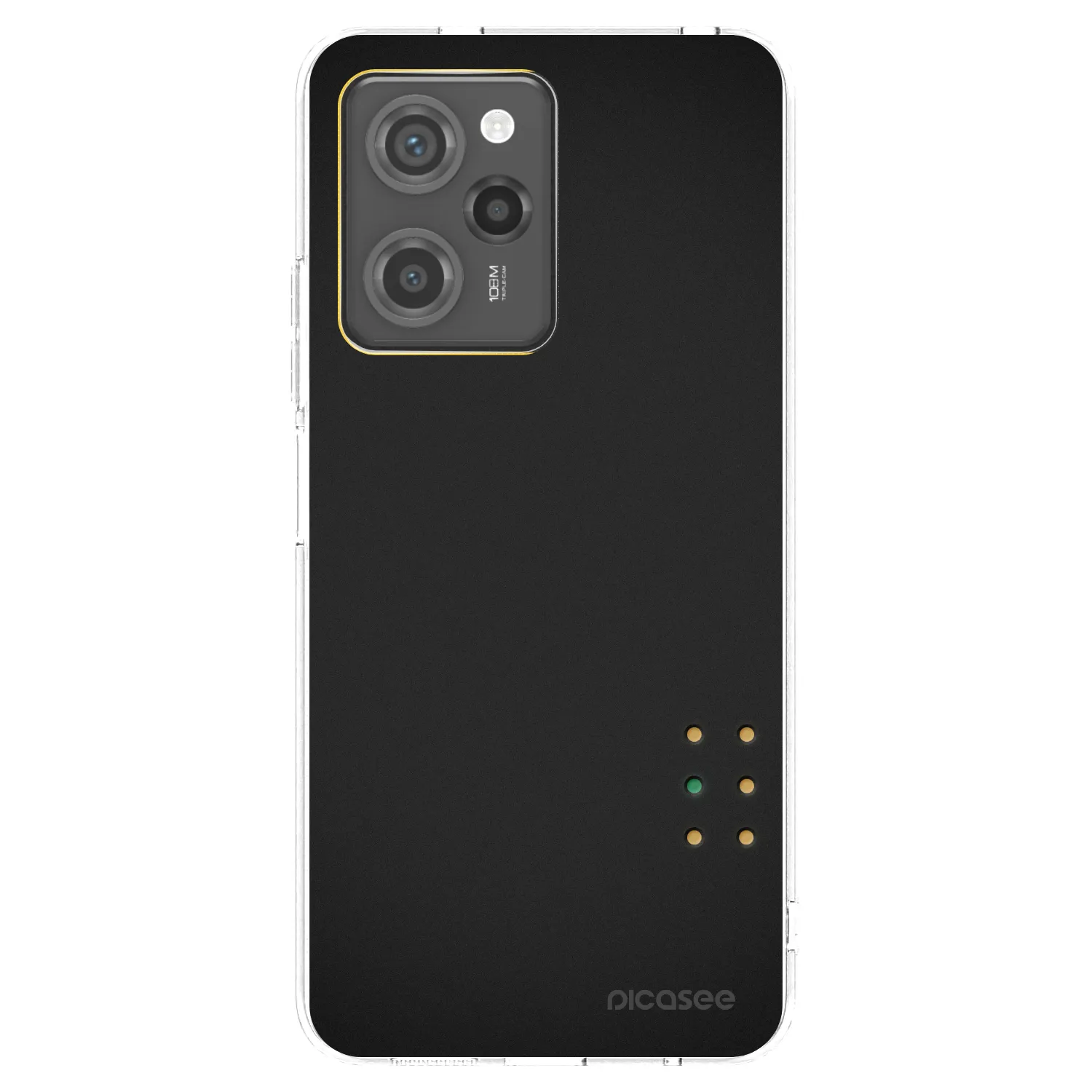 Picasee silikonska prozirna maskica za Xiaomi Poco X5 Pro - Pulse